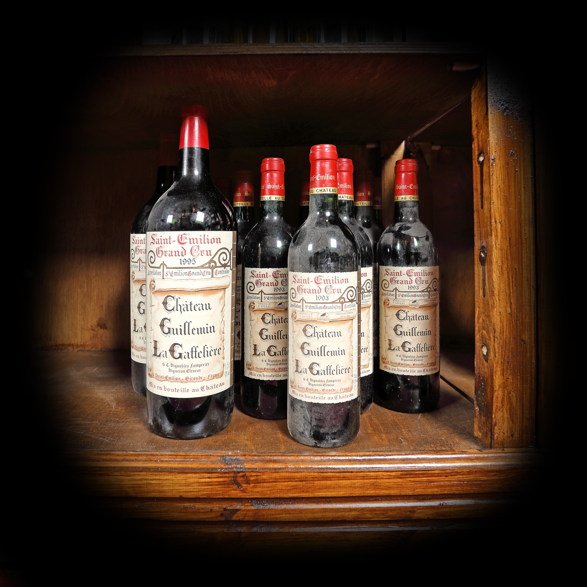 Wine collection Château Guillemin la Gaffelière 1993, 11b x 0.75l, 2b x 1.5l