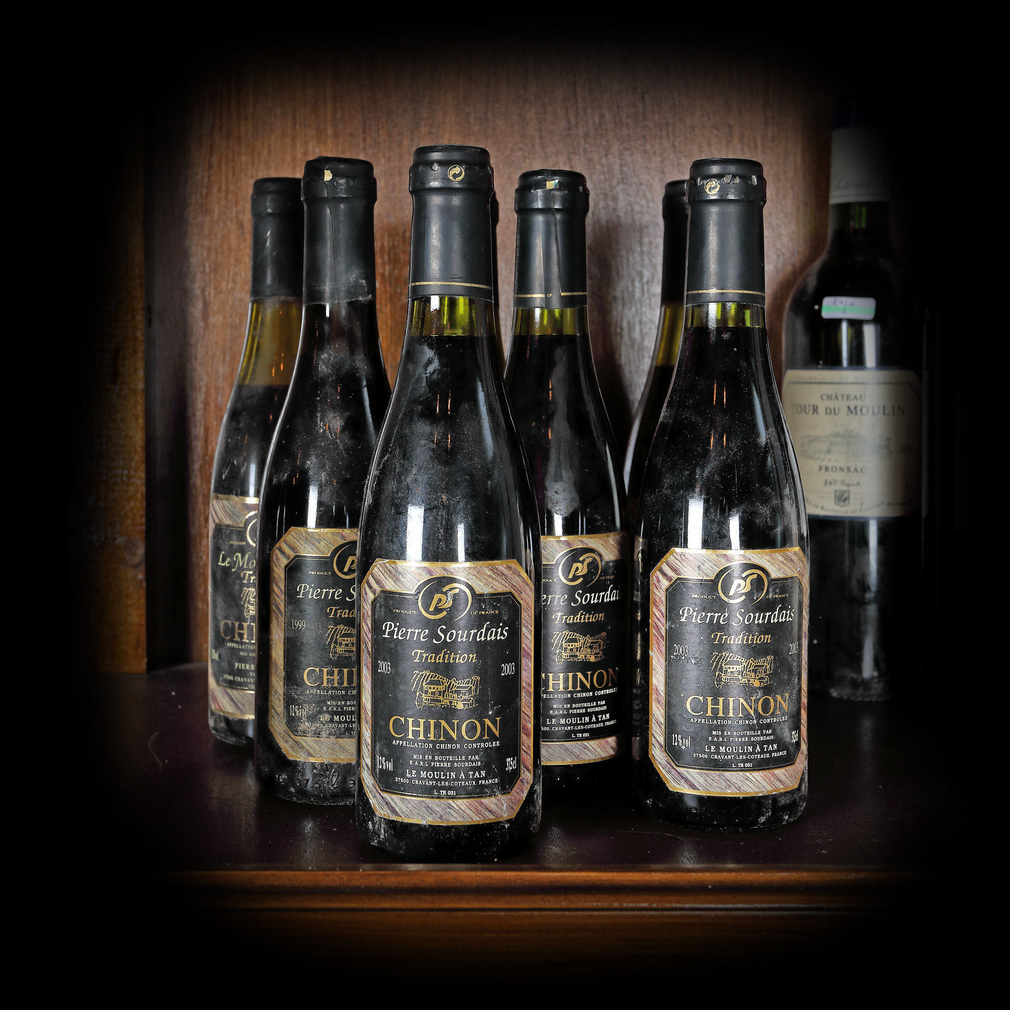 Pierre Sourdais, Chinon, 1999/2003, 7st x 0,375l