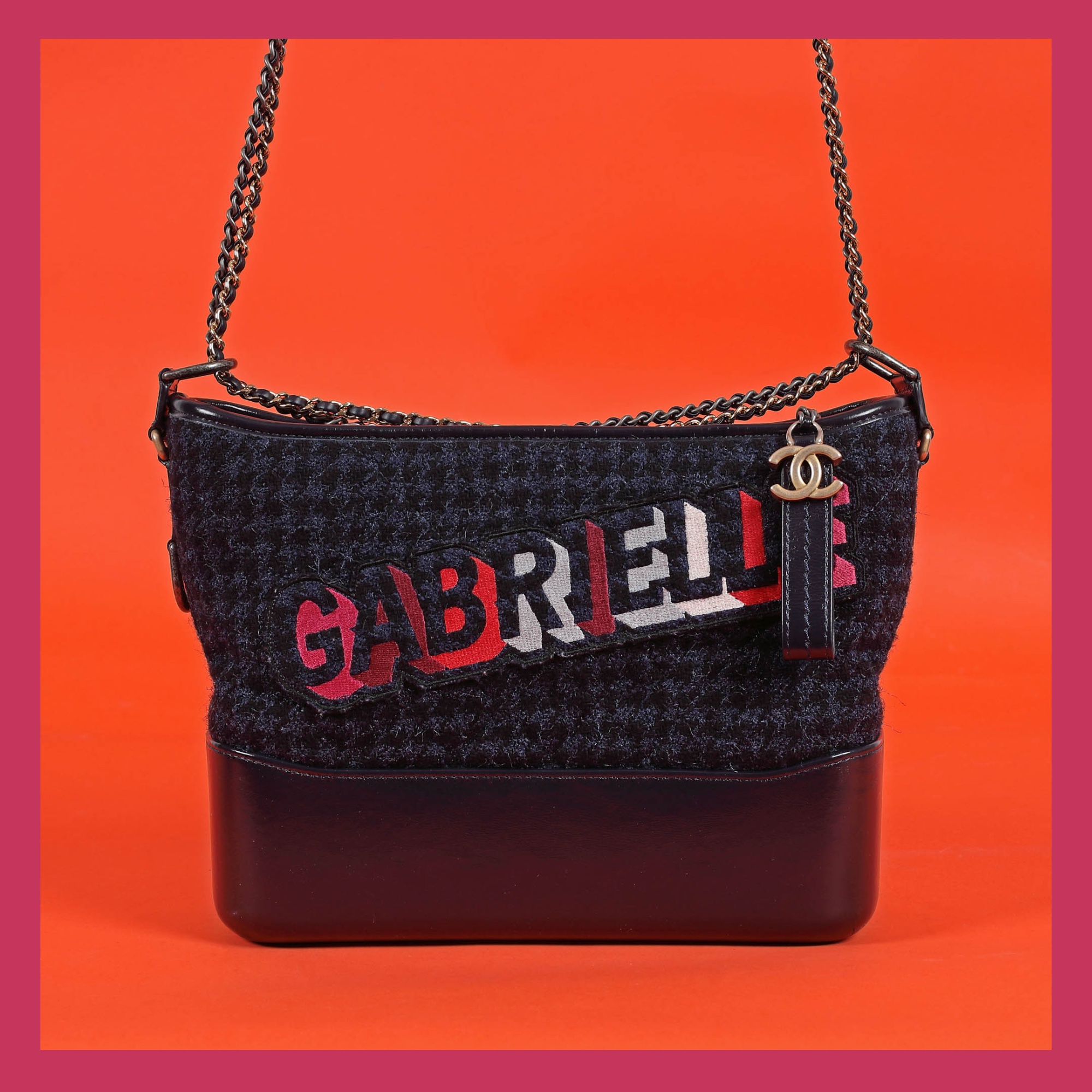 "Gabrielle" - geantă Chanel, de damă, însoțită de card de autenticitate