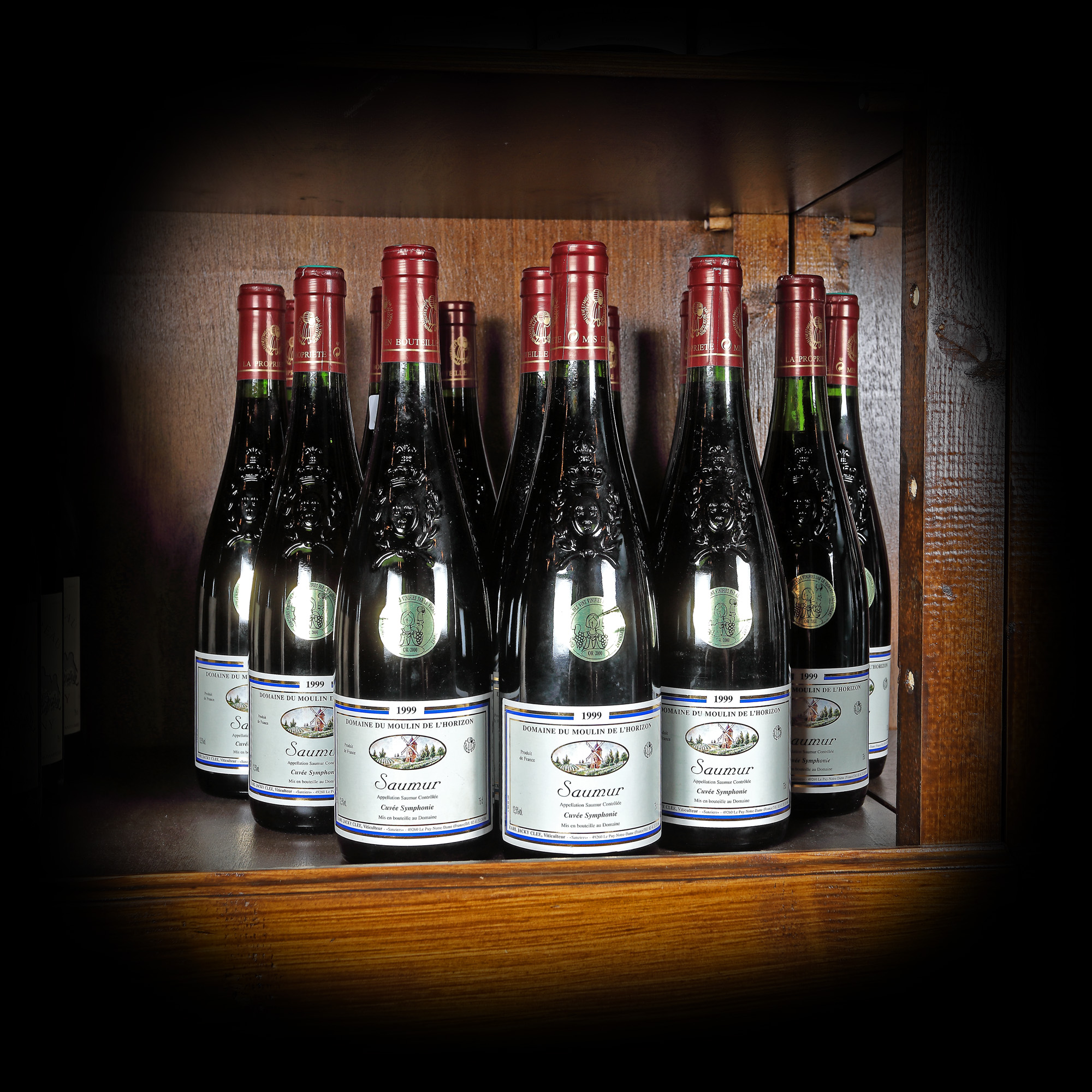 Lot de vinuri Saumur Rouge, 1999, 15st x 0,75l