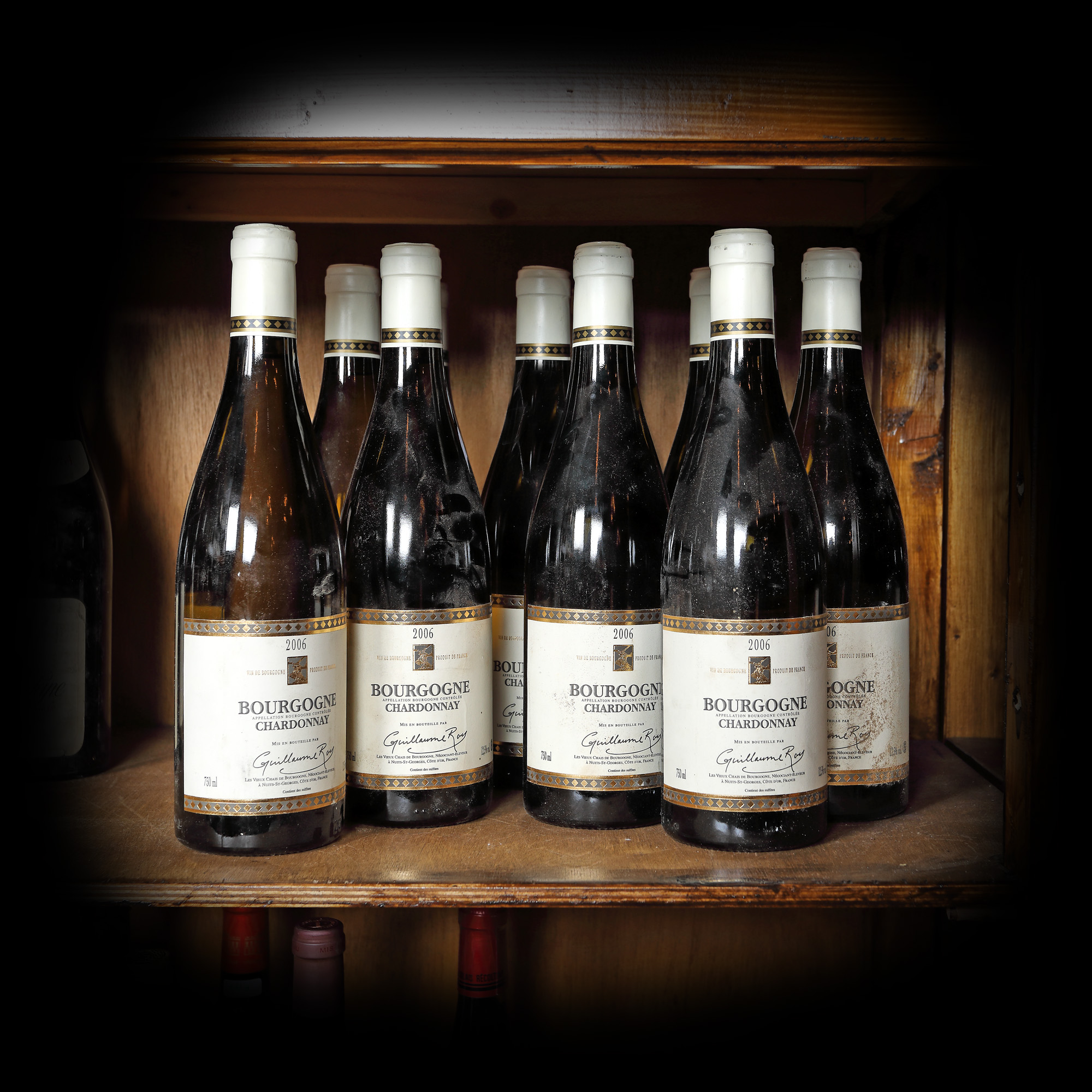 Wine lot Chardonnay, Bourgogne, 2006, 11b x 0.75l