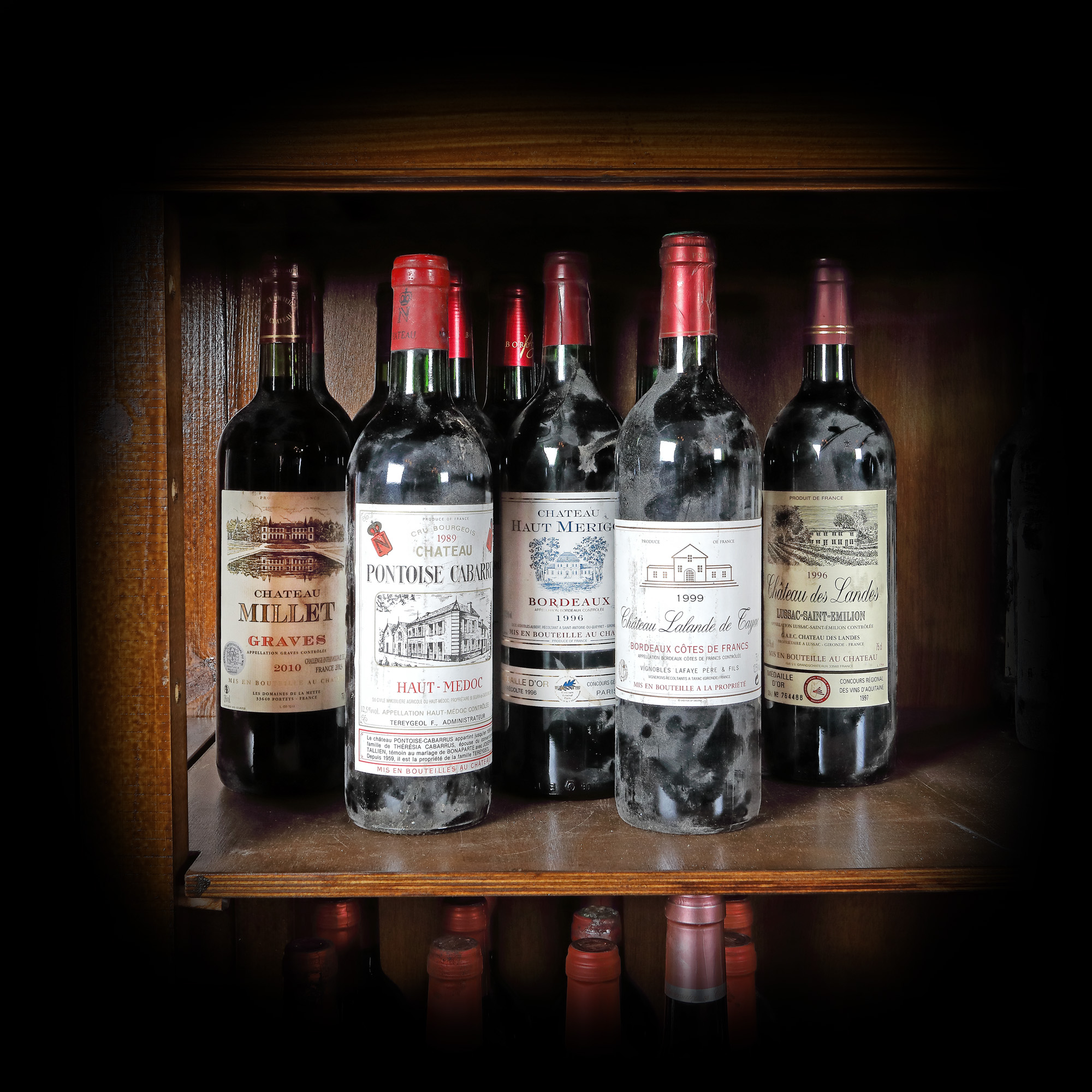 Selecție de vinuri franțuzești premiate, 1989/1996/1999/2010/2014, 12st x 0,75l