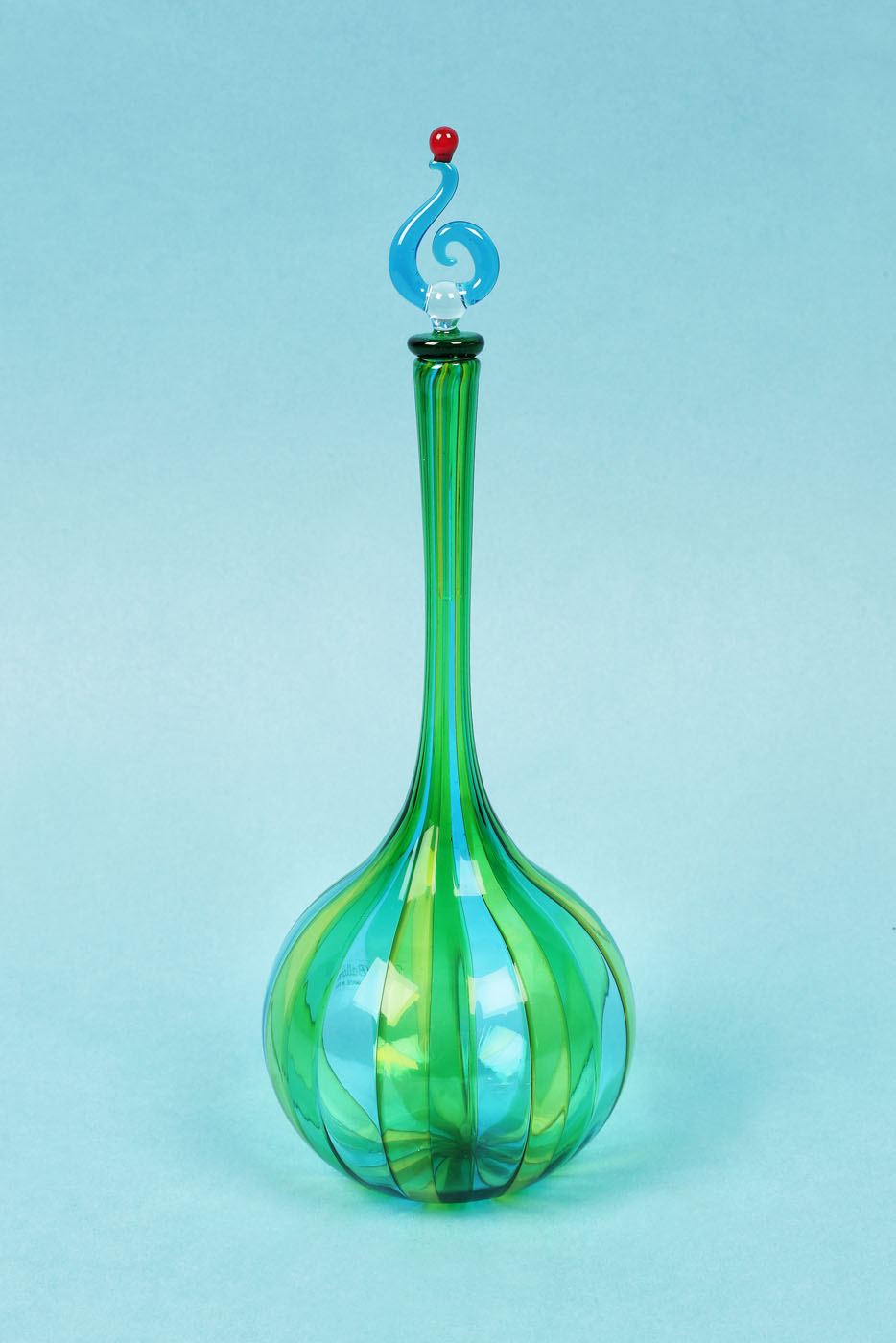 Vas din sticlă Murano, design F&M Ballarin, cca. 1990