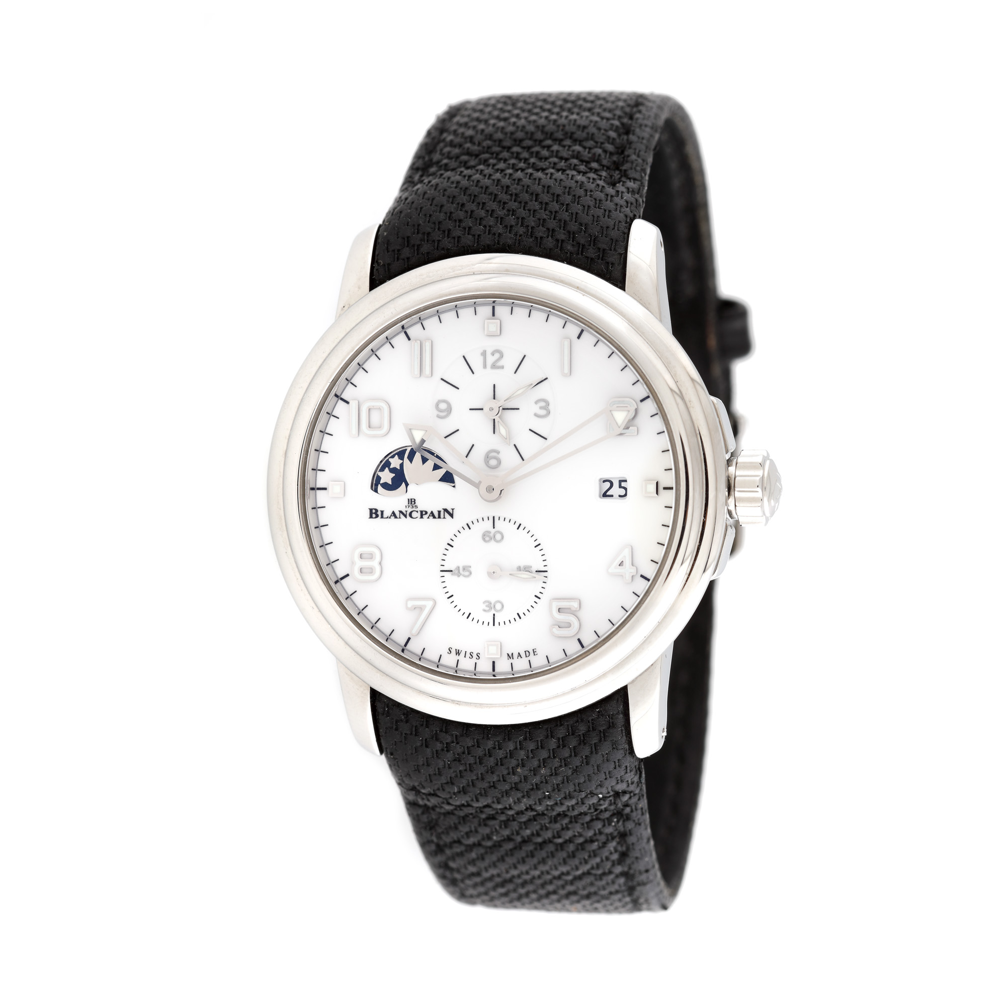 Ceas Blancpain Leman Dual Time, de mână, bărbătesc, însoțit de cutie originală 