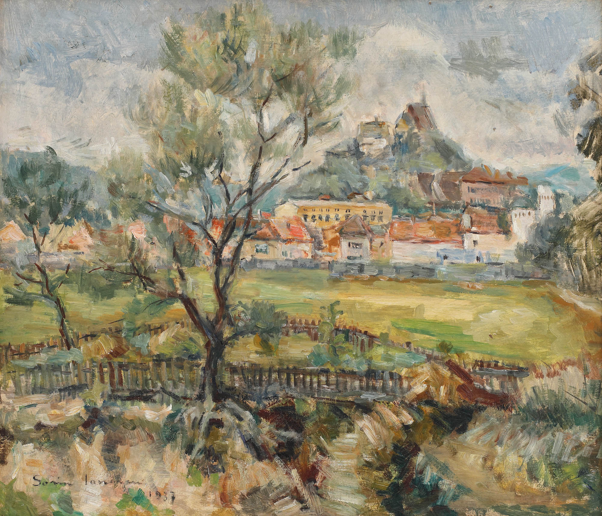 View of SighiÈoara