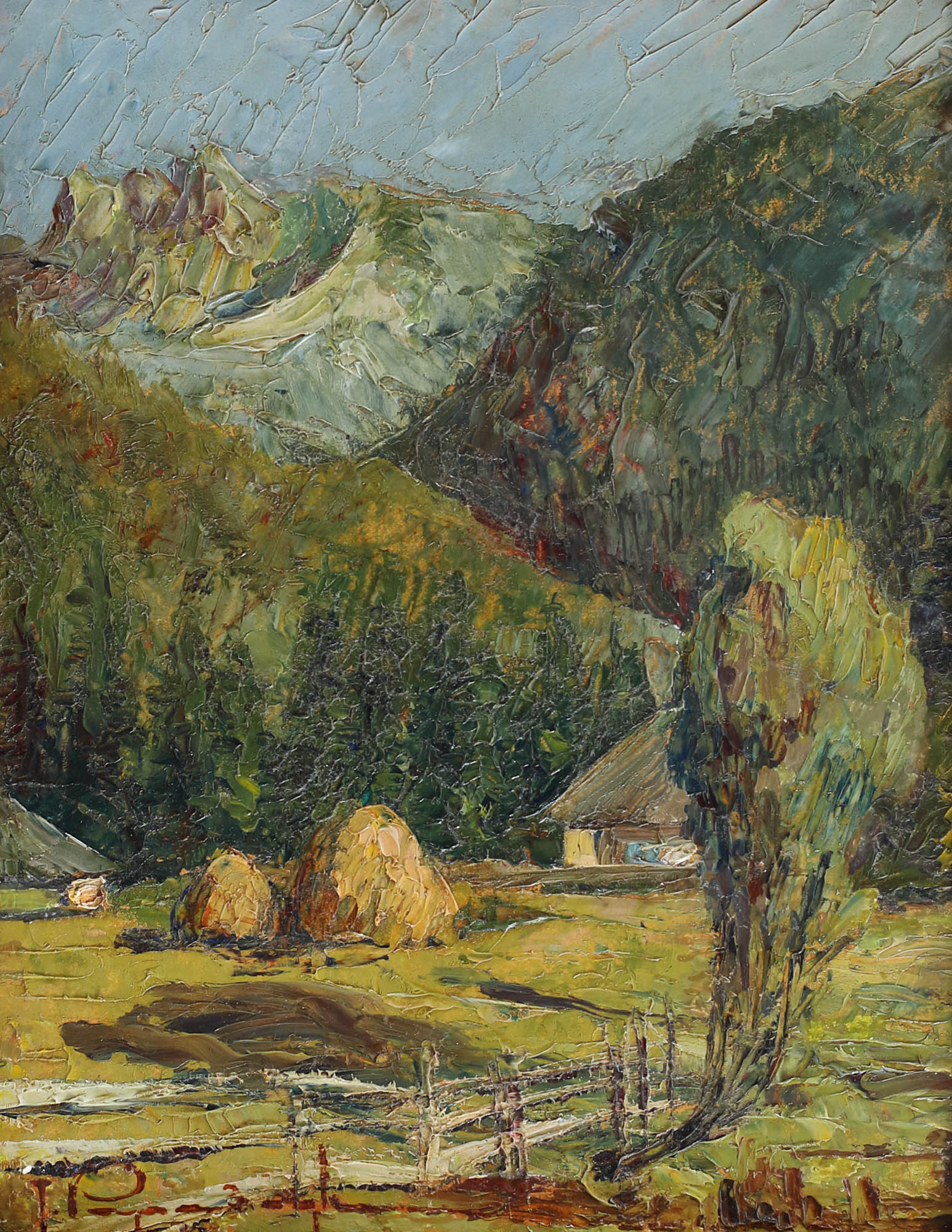 At The Foothill of The Mountain