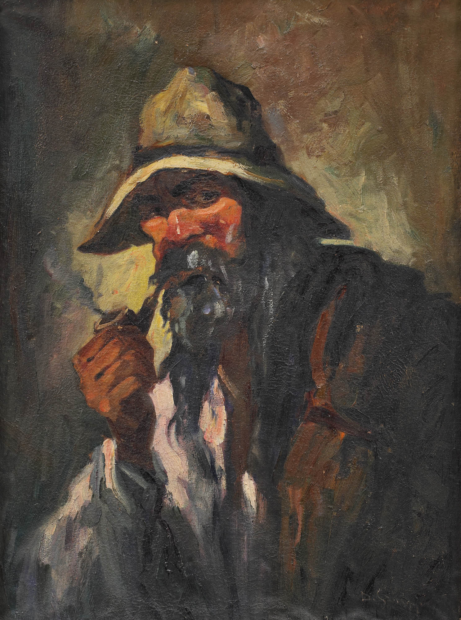 Peasant with A Pipe
