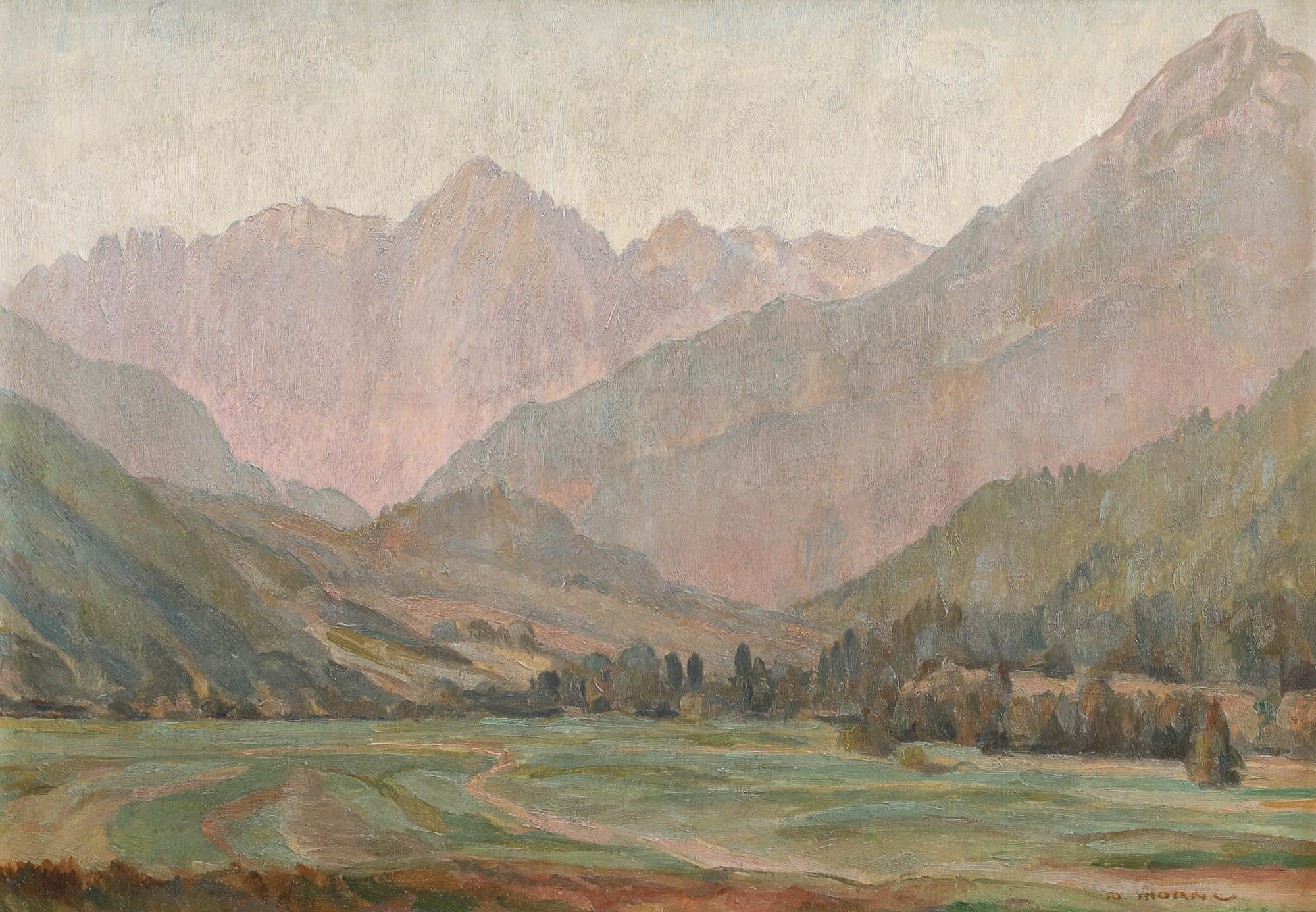 At The Foot of The Mountains