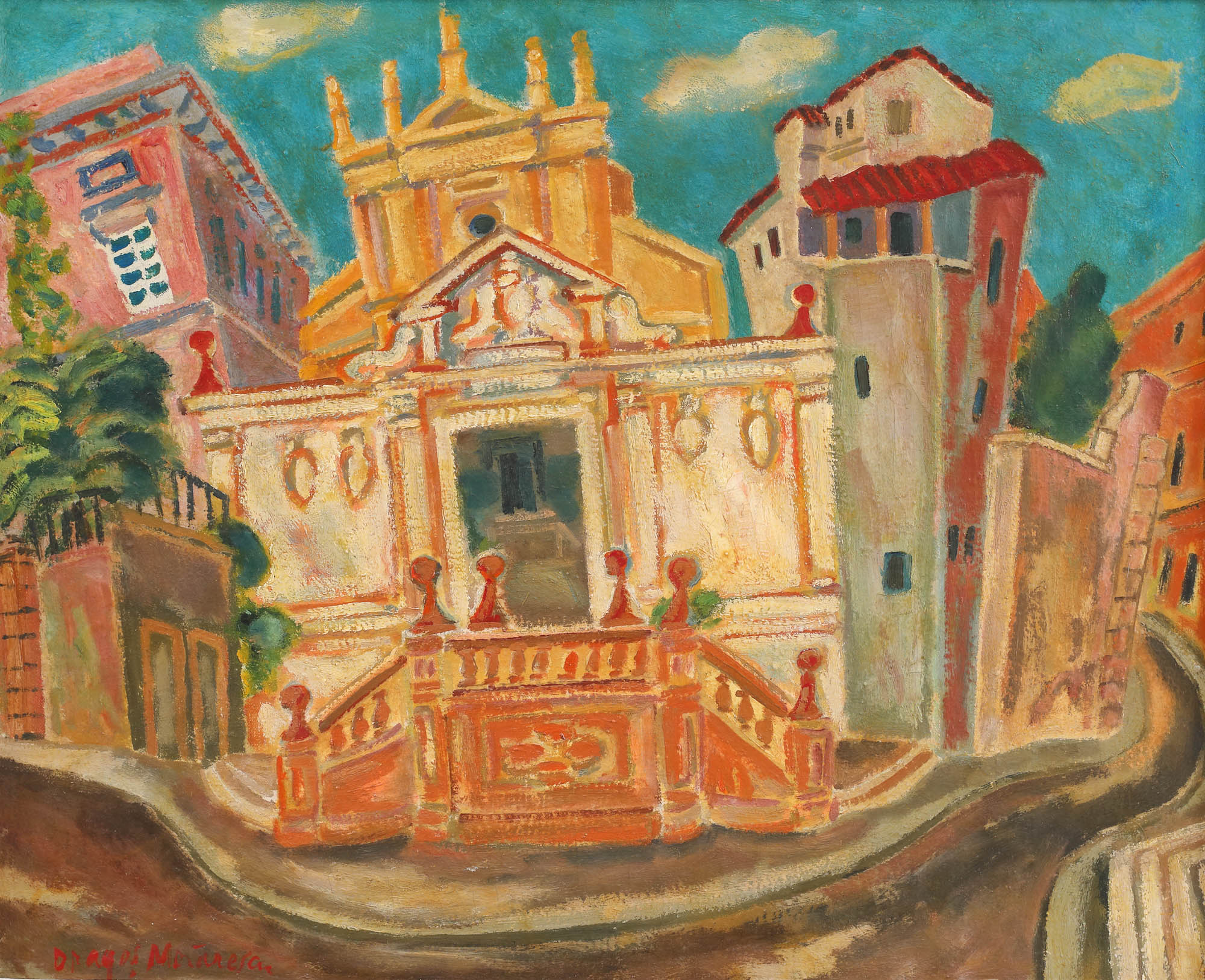 Landscape in Rome (Panisperna)