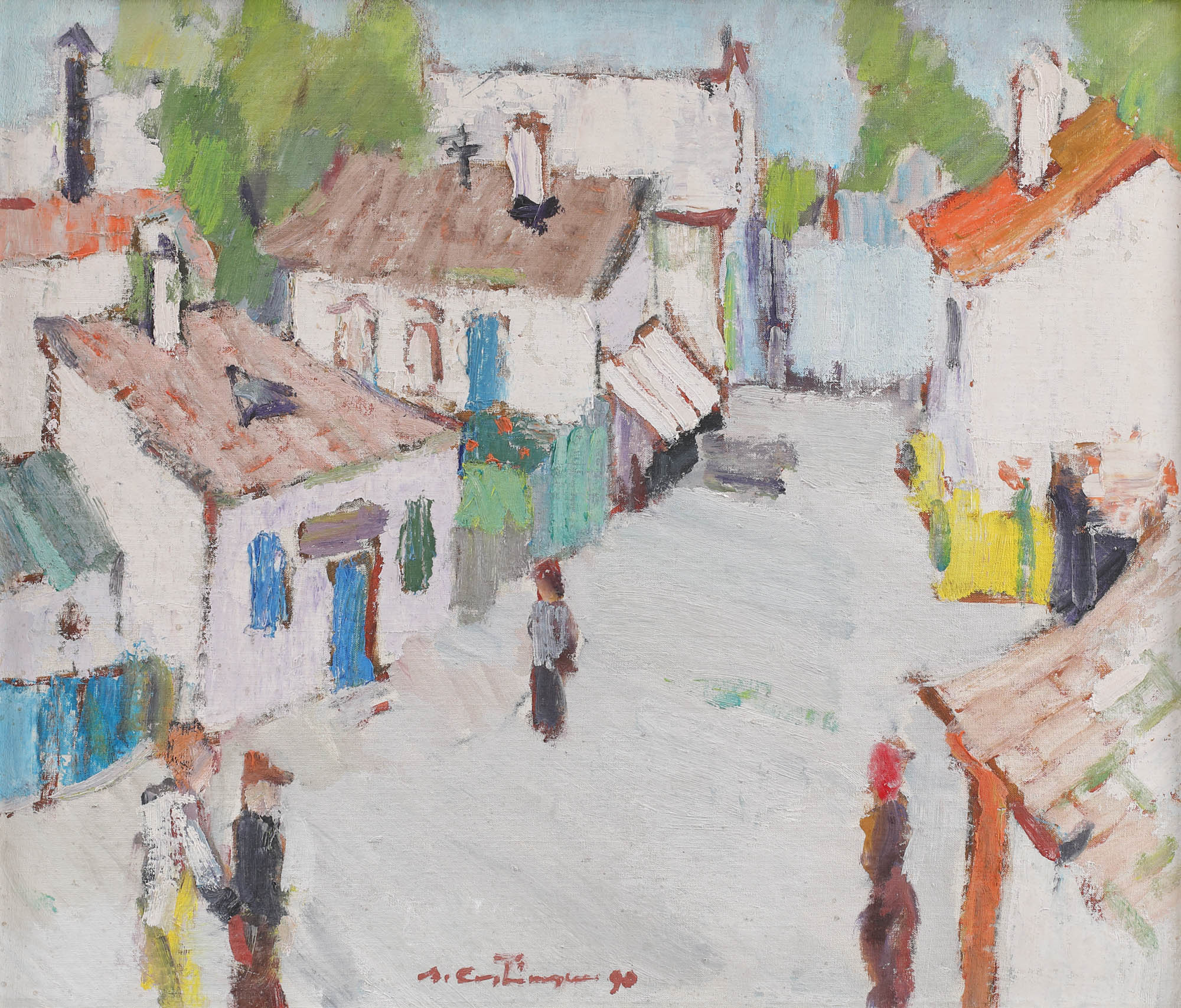 Old Street in Tulcea