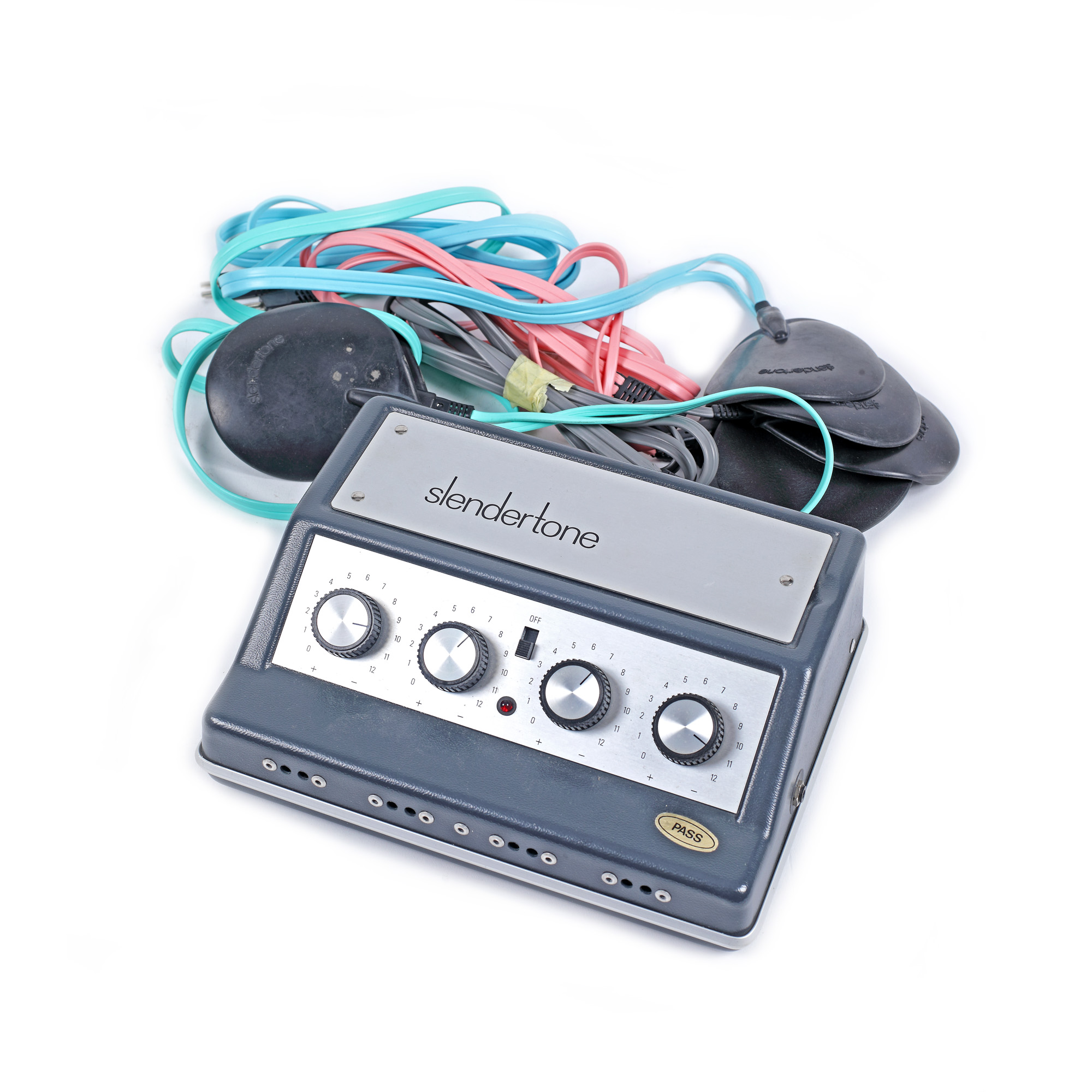 Slendertone abdominal electrostimulation device, Ireland, in the original box