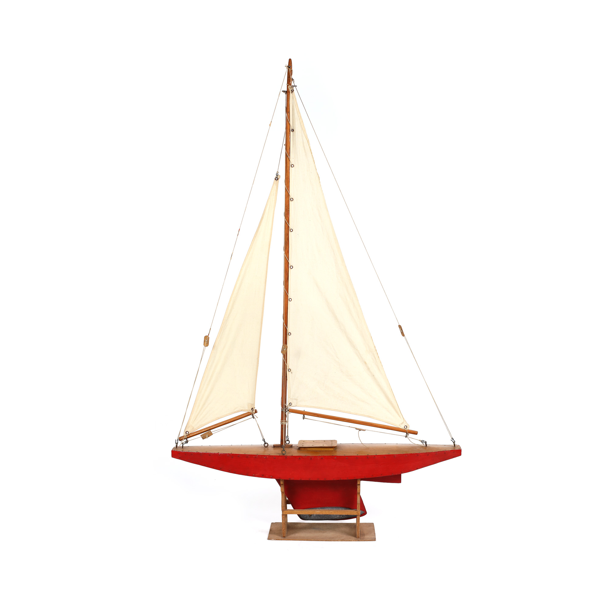 Miniature sailboat for leisure, Germany, early 20th century