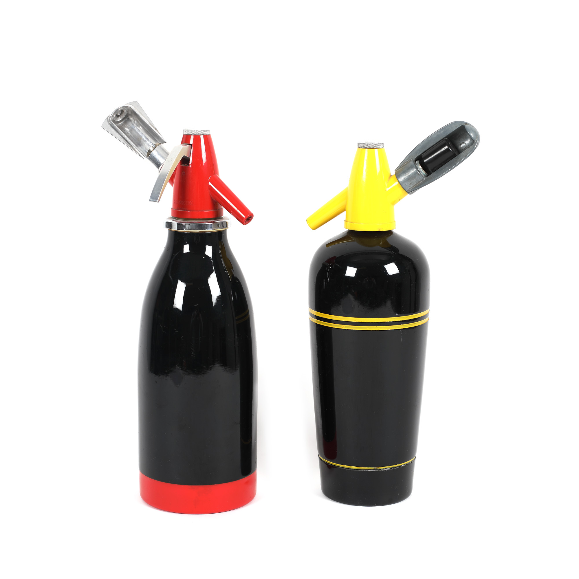 Two Heimsyphon seltzer bottles, Germany