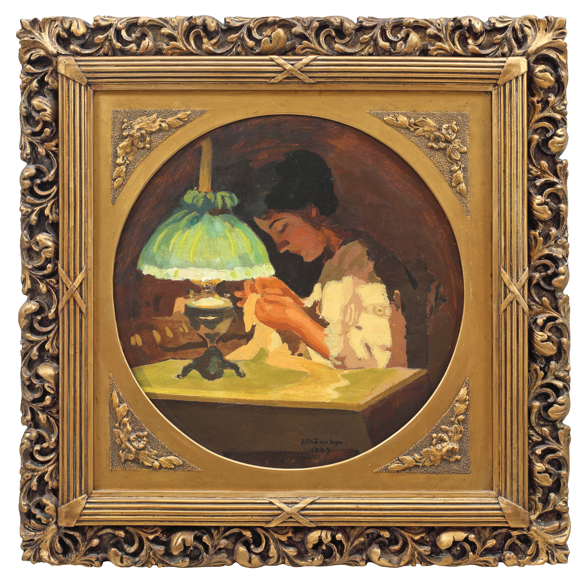 La lumina lămpii