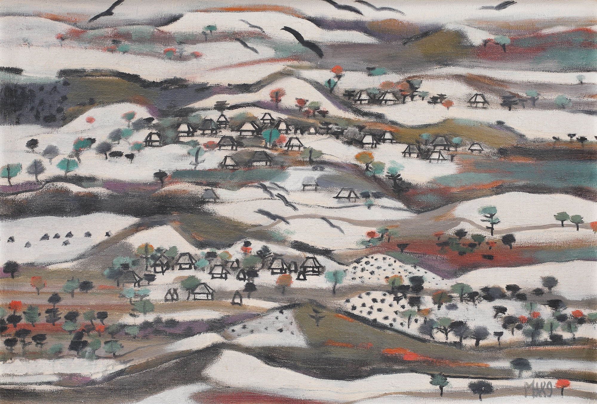 Winter At Cenade
