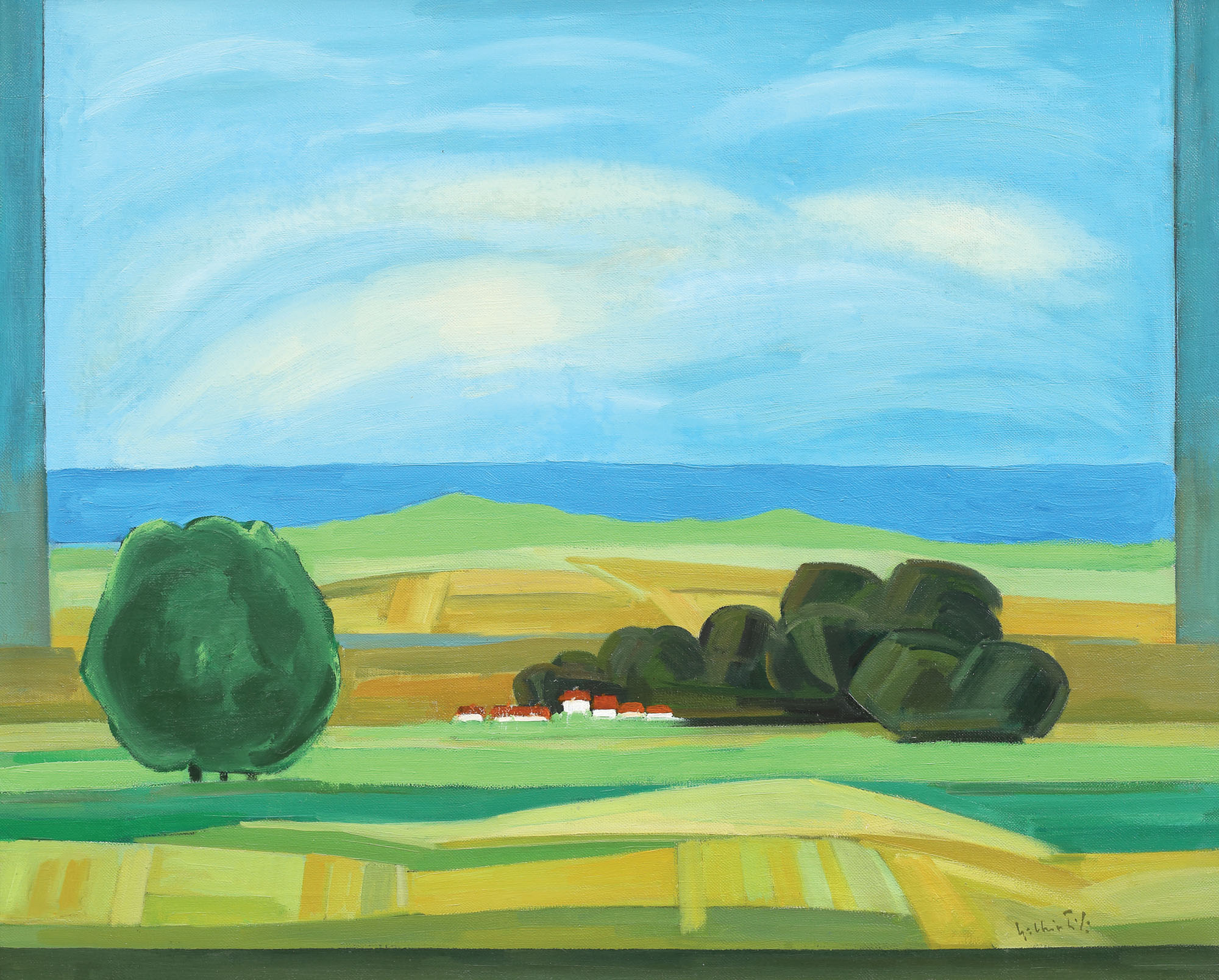 Landscape At 2 Mai