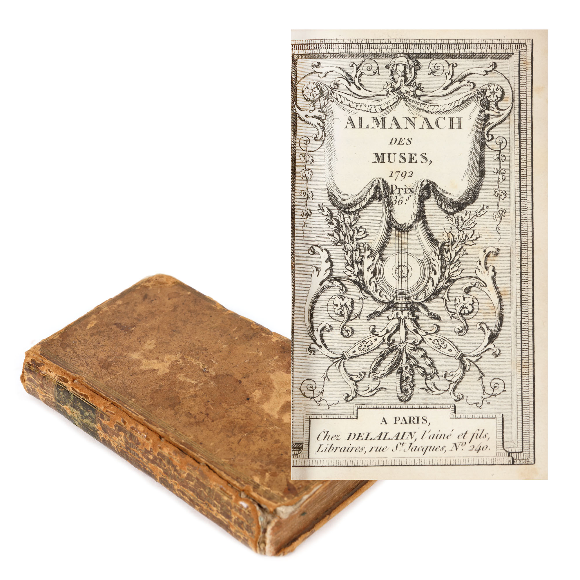 ”Almanahul muzelor”, franceză, Paris, 1792