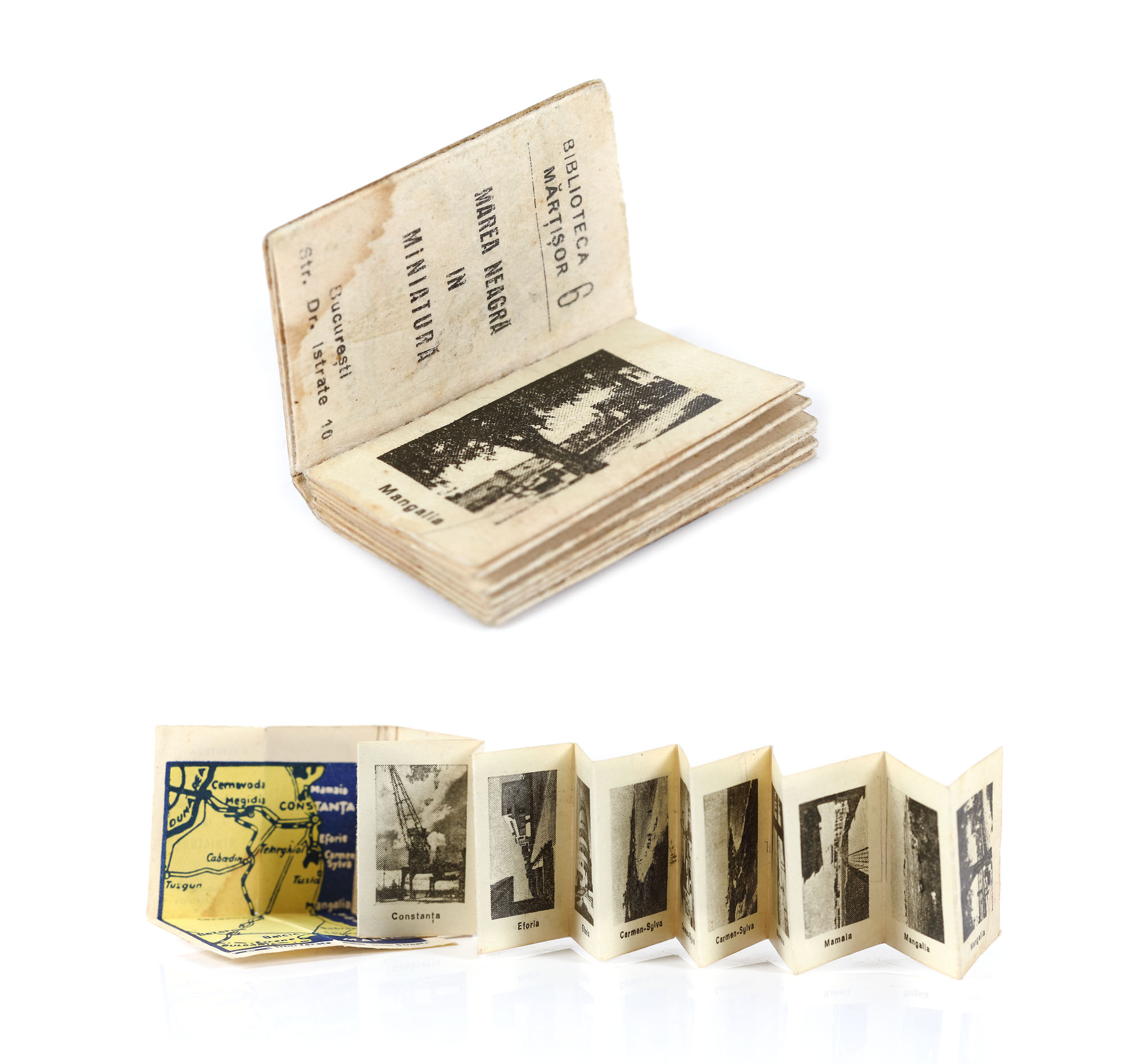 Tourist guide "Black Sea in miniature", jejune edition, Bucharest, 1936, rare item