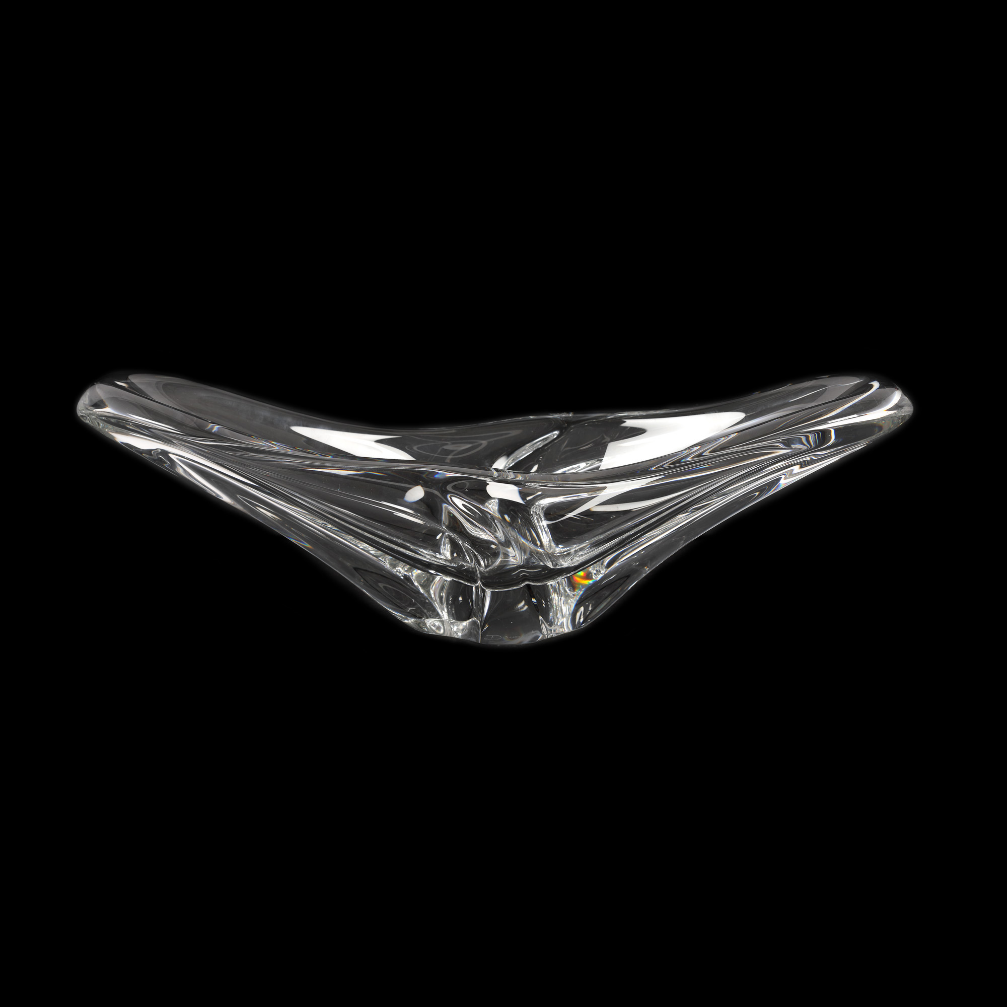 Impressive Daum Nancy fruit bowl, Art Deco, approx. 1940