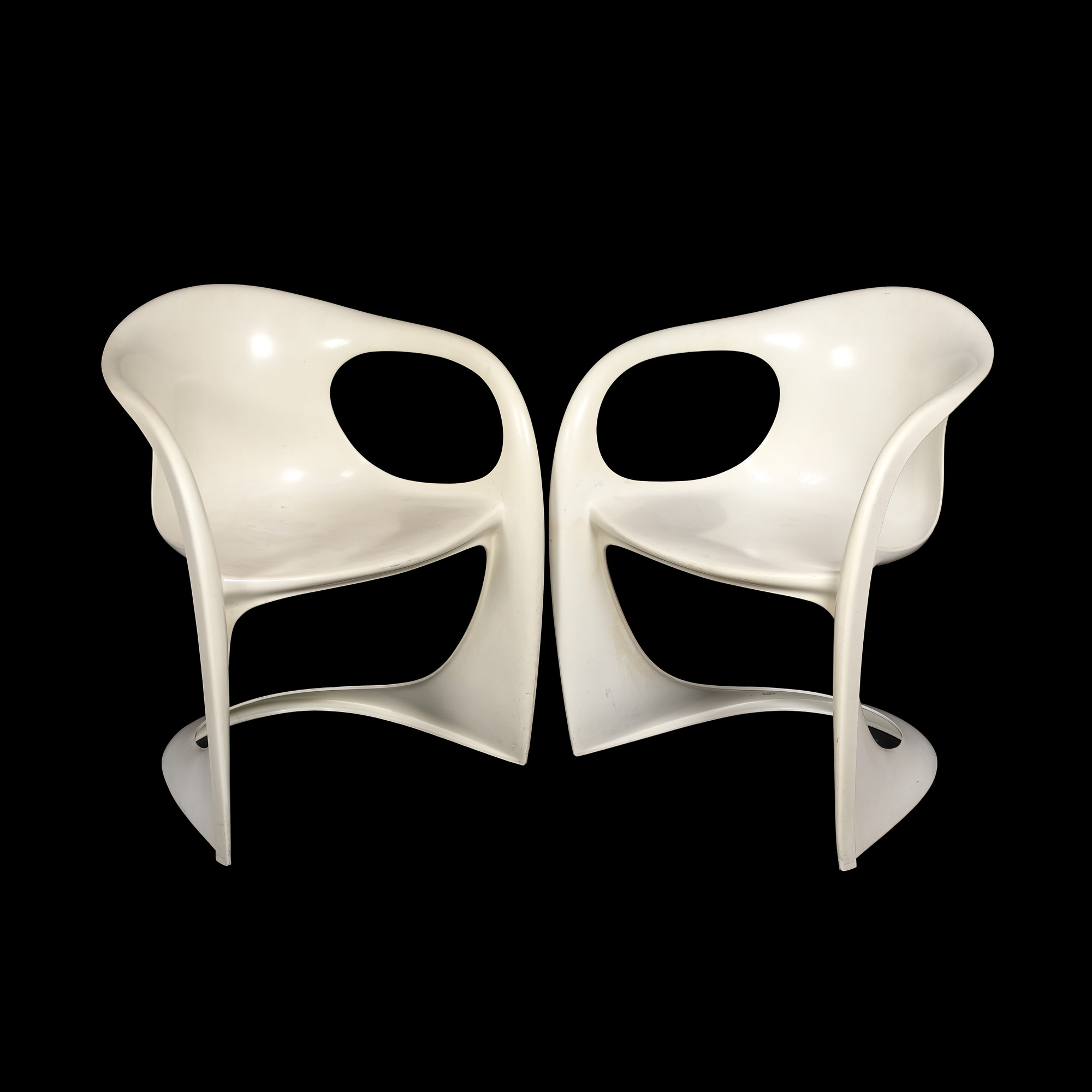 Pereche de scaune Casalino, pentru Casala, cca. 1970