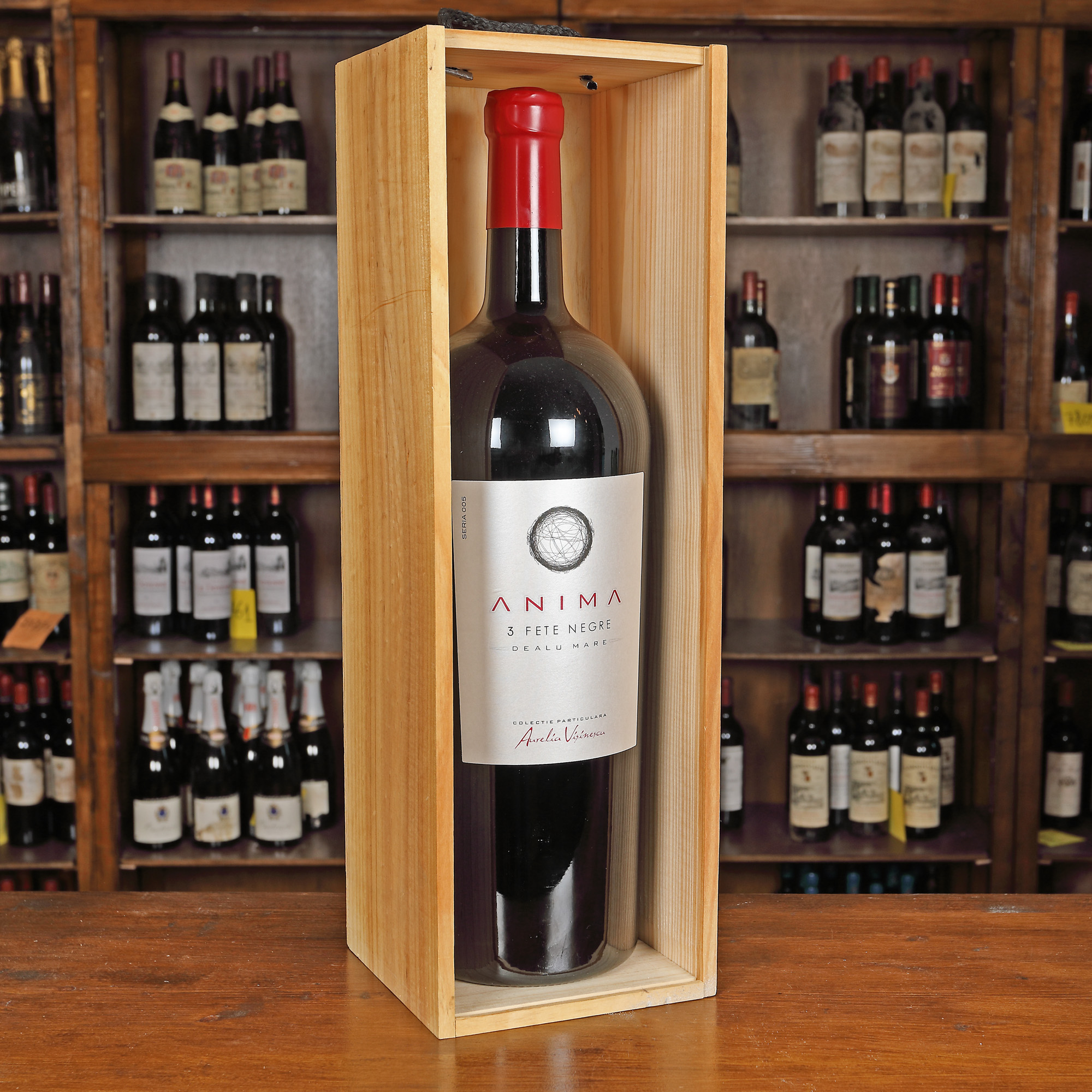 3 Fete Negre, Aurelia Vișinescu, Dealu Mare, seria 005, 1st x 5l, în cutie