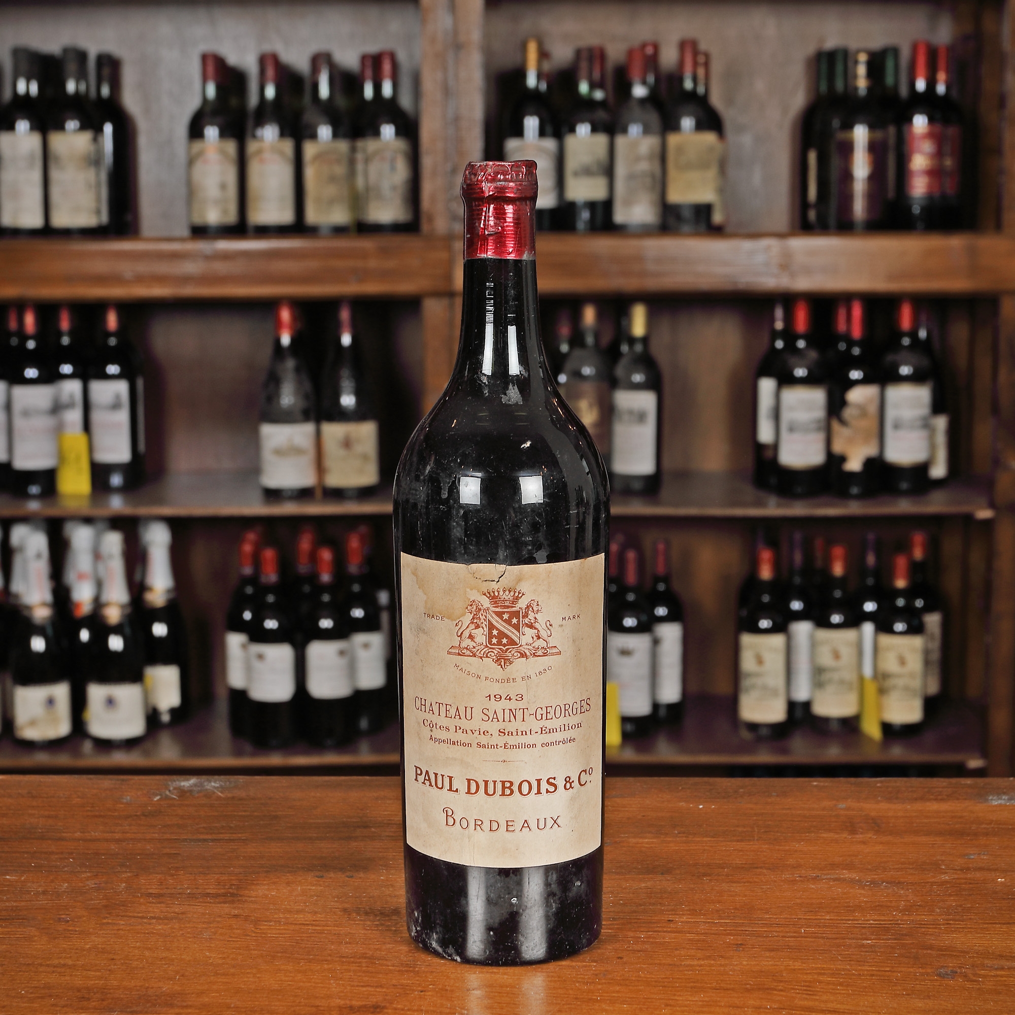 Château Saint-Georges, Paul Dubois, Saint-Émilion, 1943, 1st x 0,75l