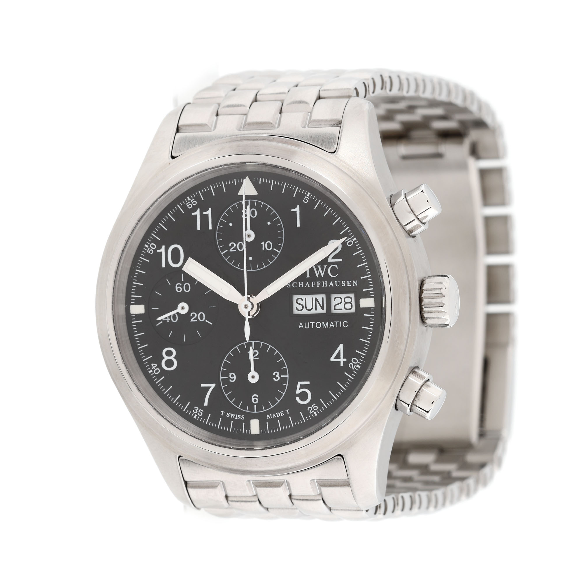 IWC Pilot Flieger Chronograph wristwatch, men