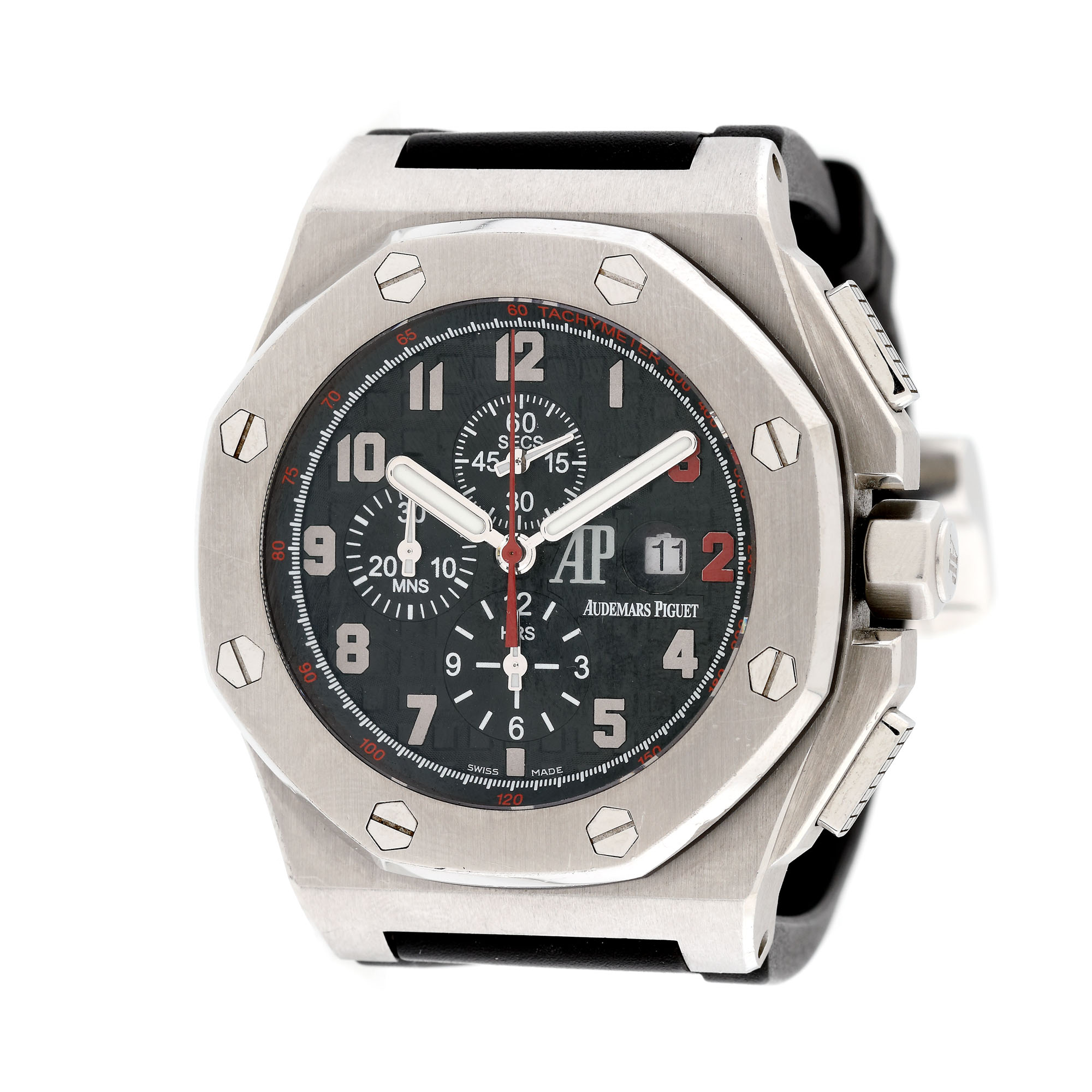 Audemars Piguet Shaquille O'Neal wristwatch, men, limited edition 708/960, guarantee certificate