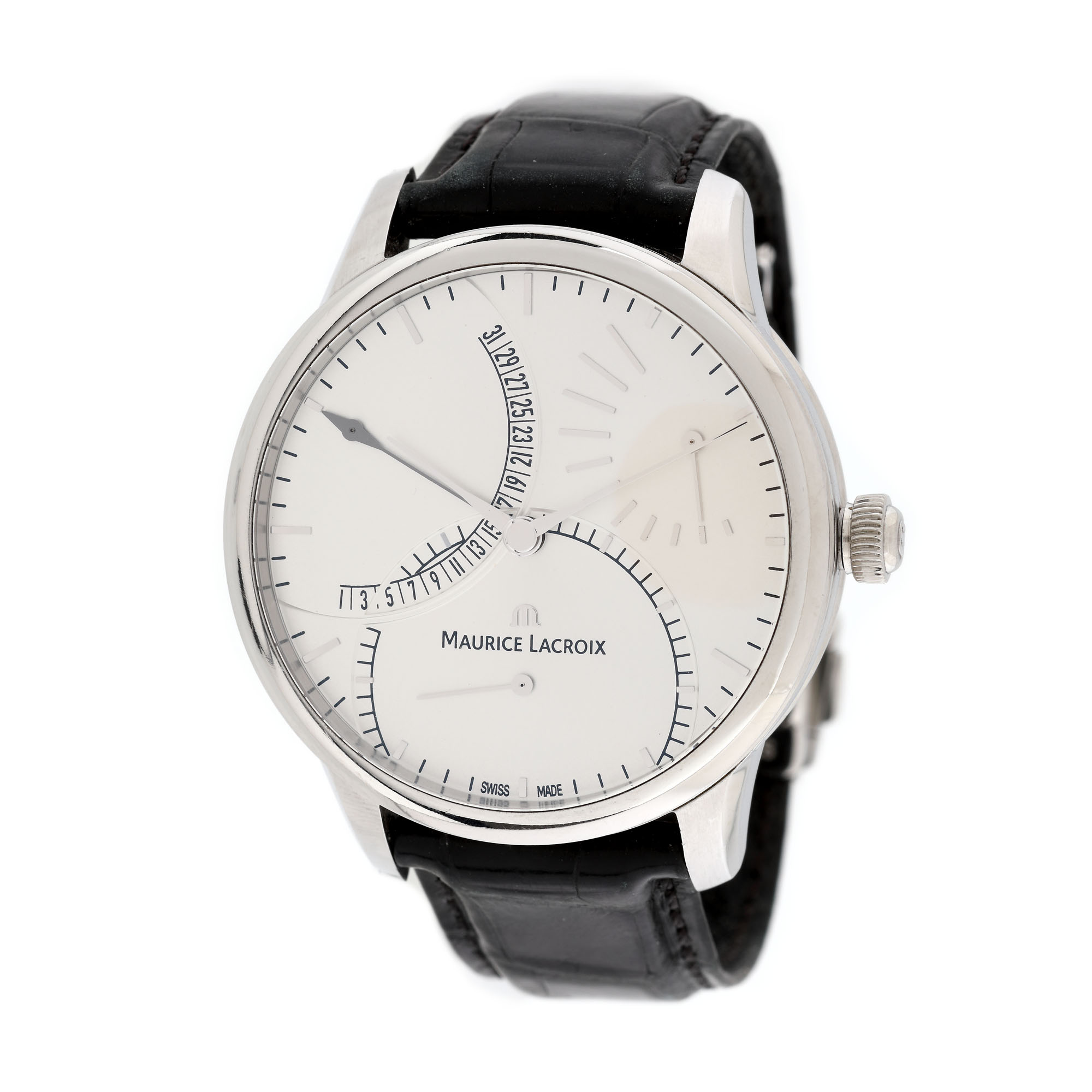 Maurice Lacroix Masterpiece wristwatch, men, international guarantee card
