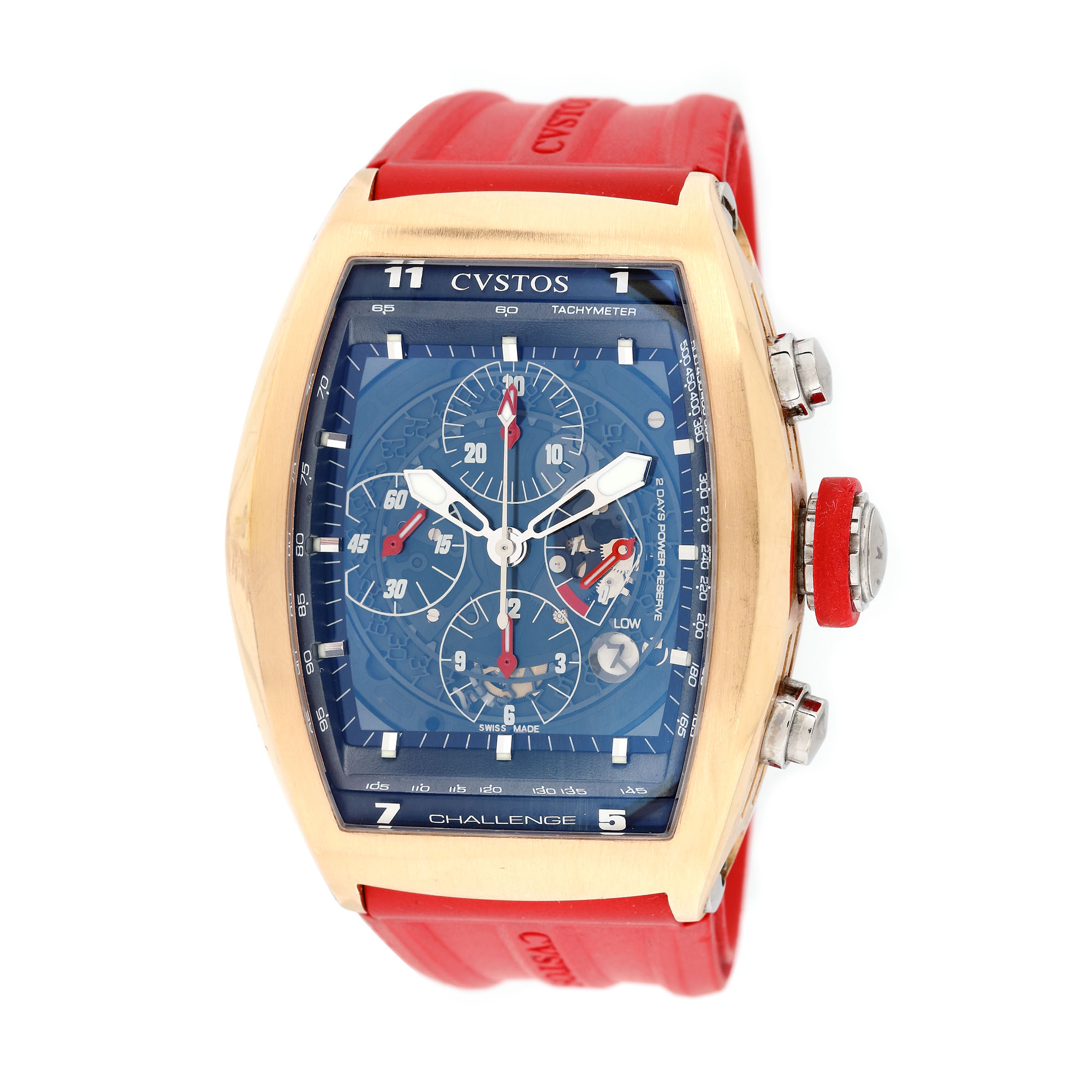 Cvstos Challenge wristwatch, rose gold, men