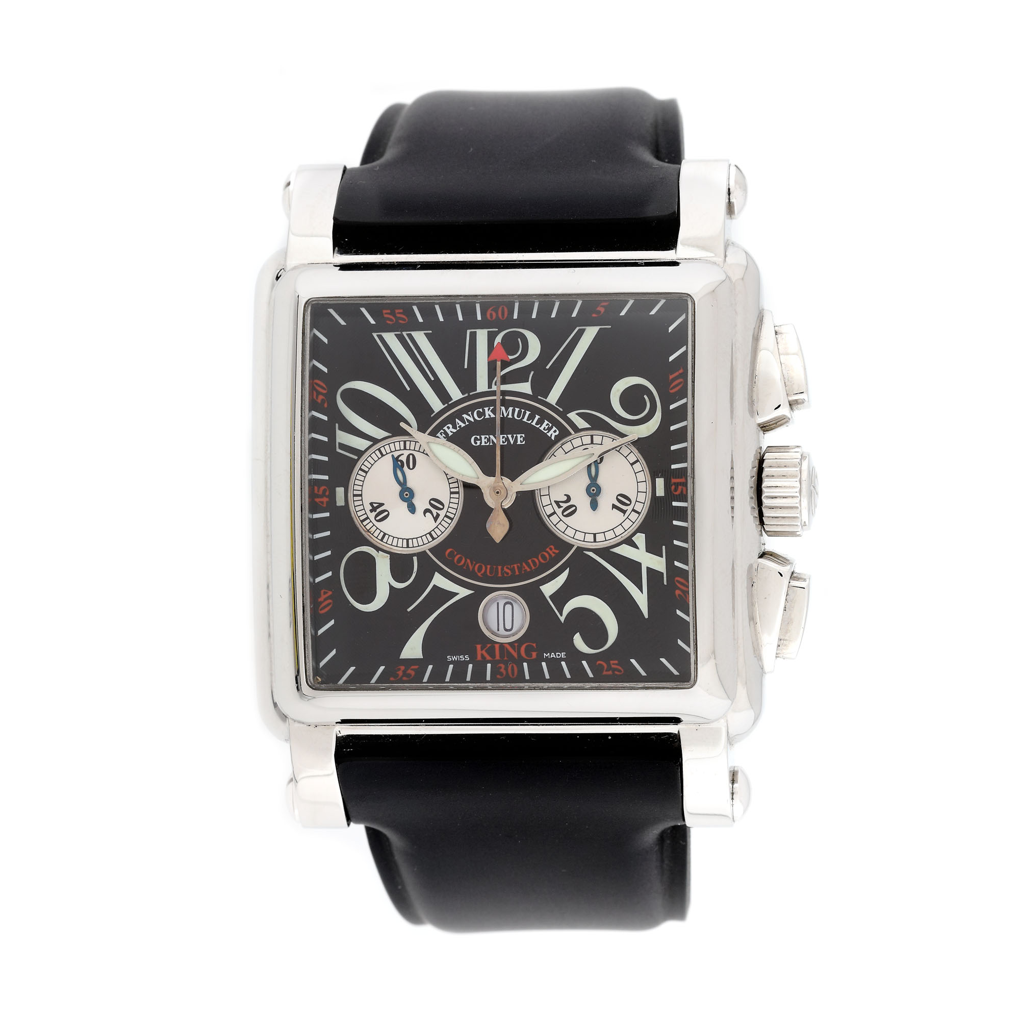 Ceas Franck Muller Conquistador Cortez, din oțel, de mână, bărbătesc
