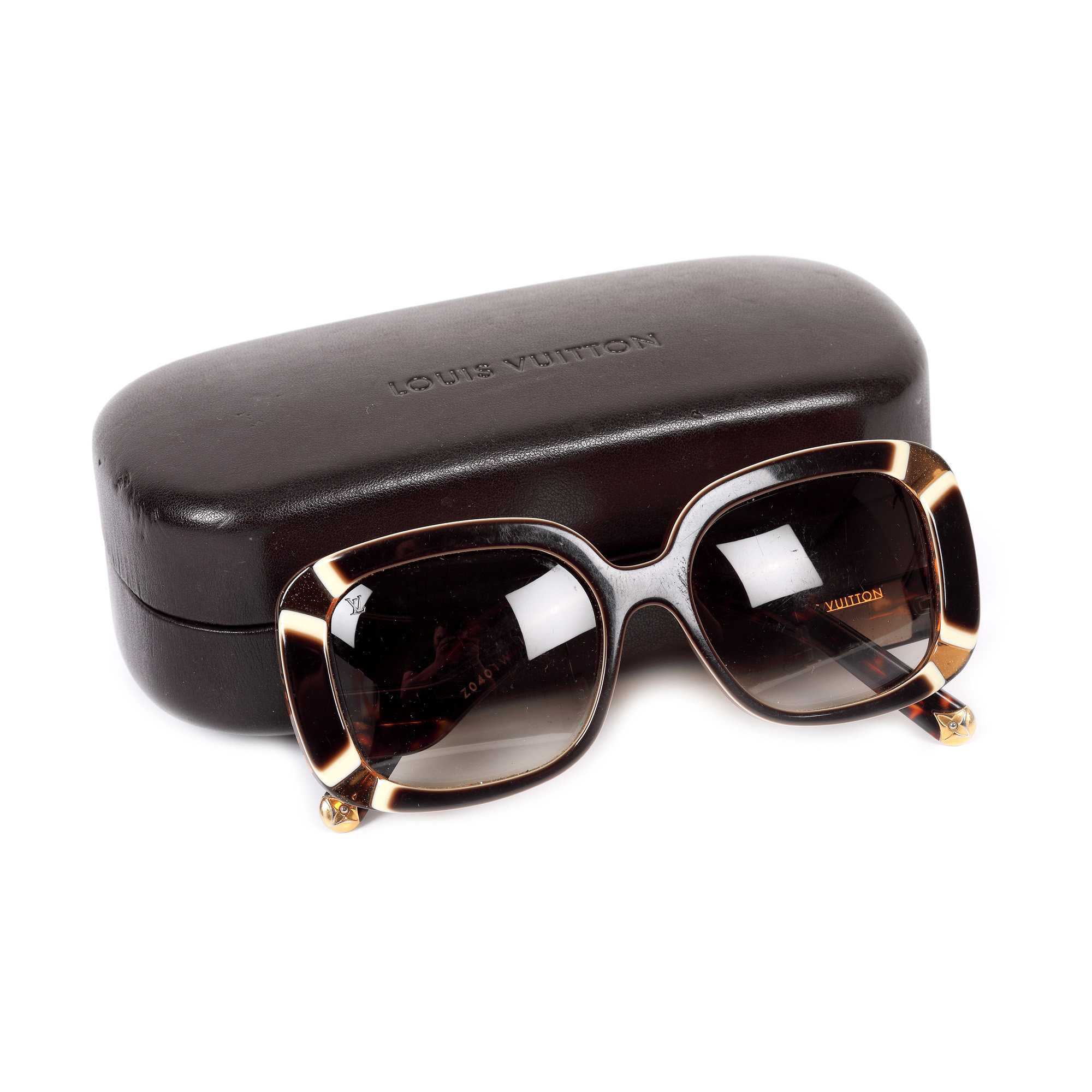 Pereche de ochelari Louis Vuitton Anemone, de damă, însoțită de etui, executată manual