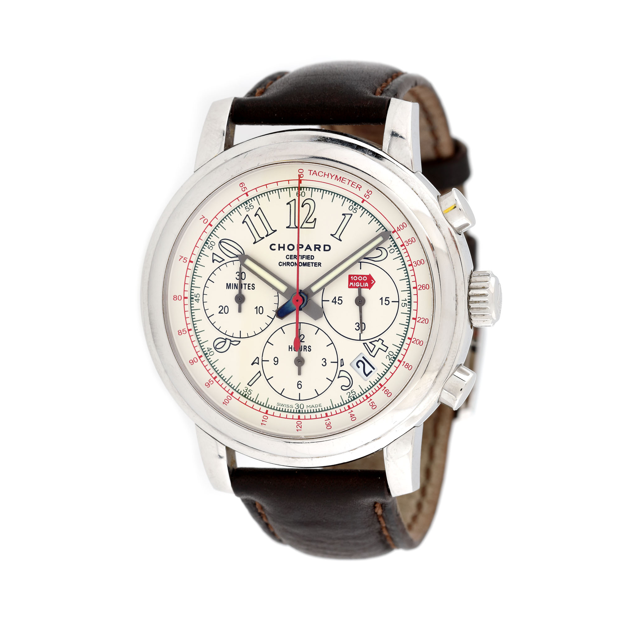 Ceas Chopard Mille Miglia Race Edition, de mână, bărbătesc, ediție limitată 151/2014, însoțit de cutie originală