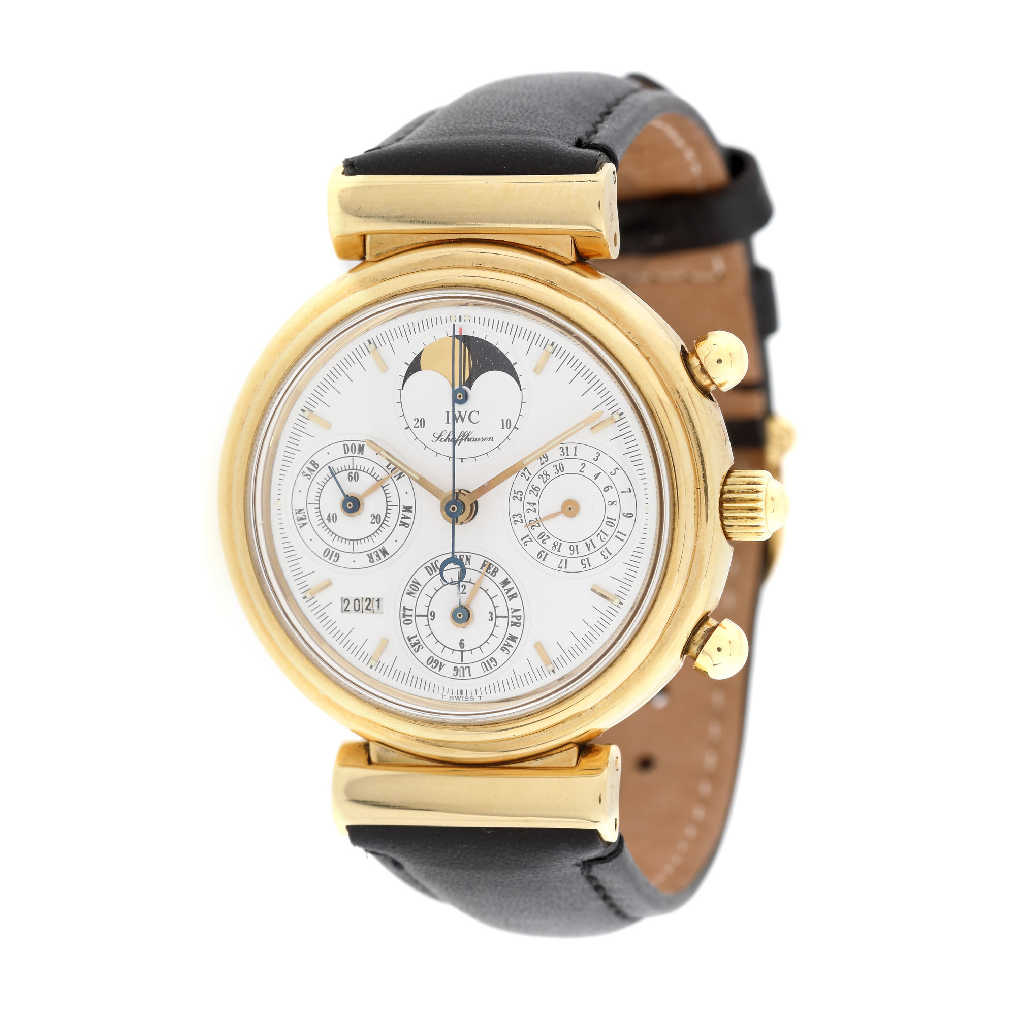 IWC Da Vinci Perpetual Calendar wristwatch, gold, men