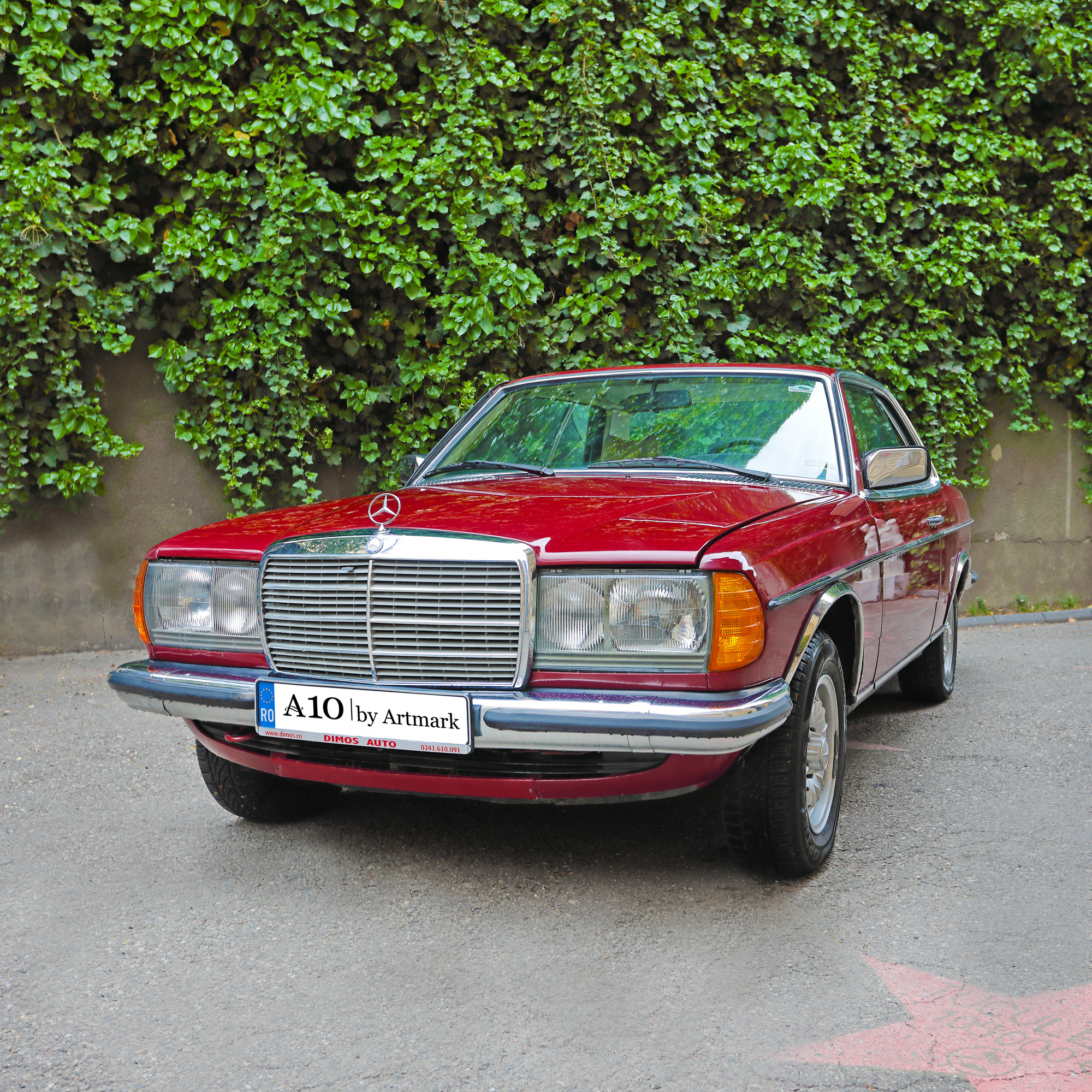 Mercedes, W123 coupe, 1977