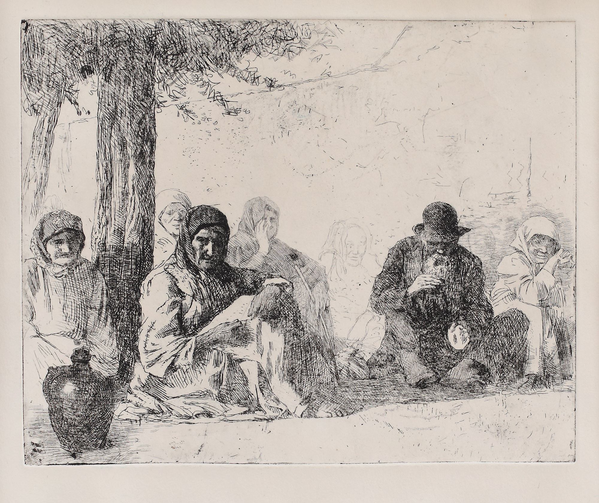 Peasants at The Fair
