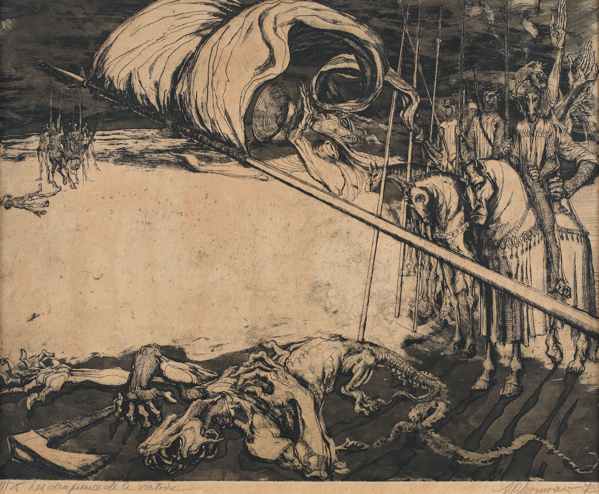 Les drapeaux de la victoire