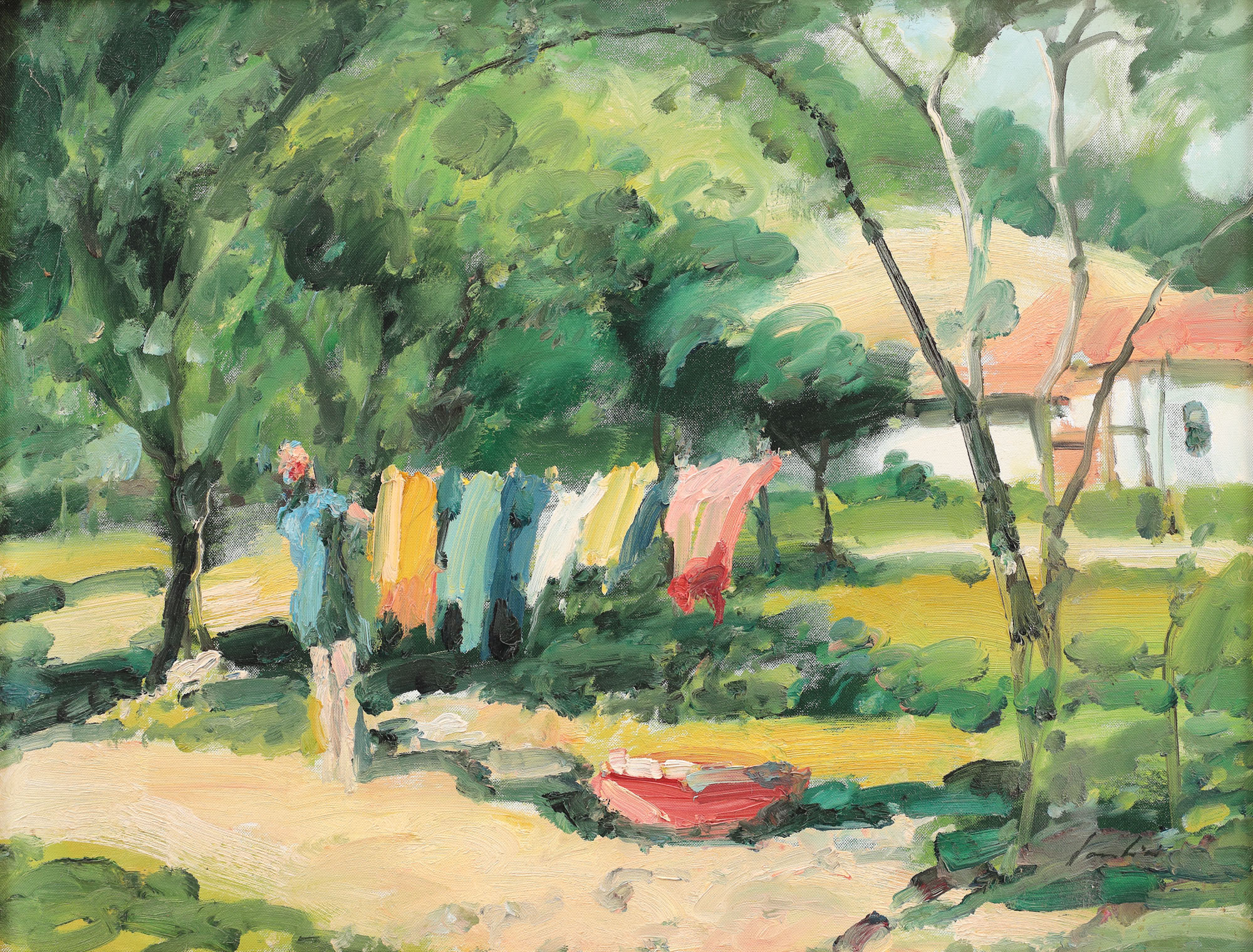 Laundry in the Sun