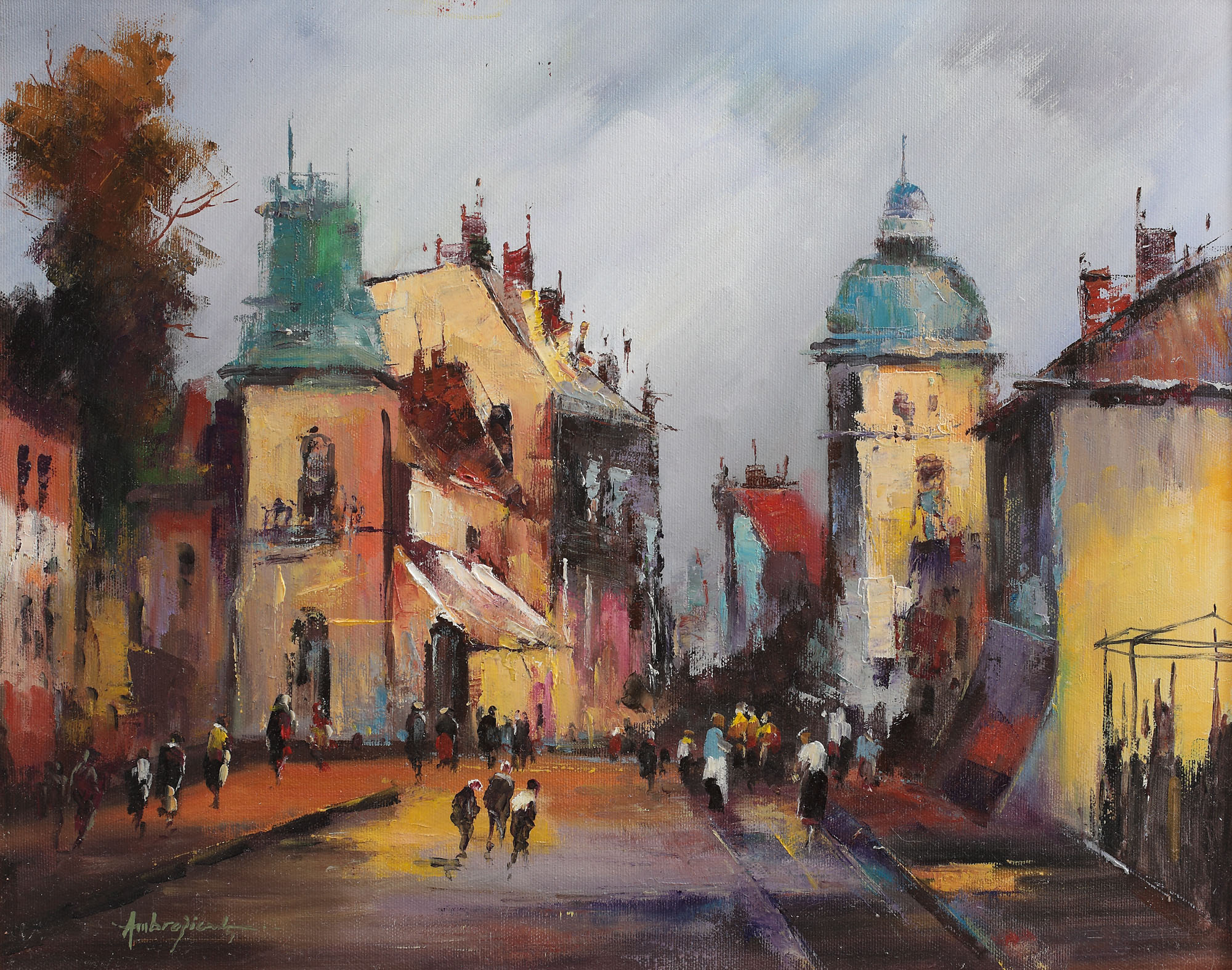 Stradă în Brașov