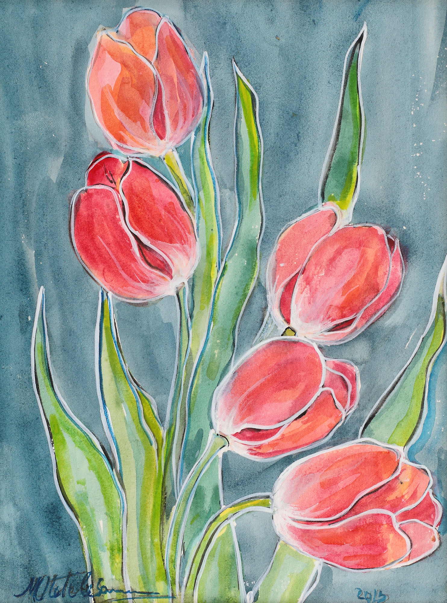 Red Tulips