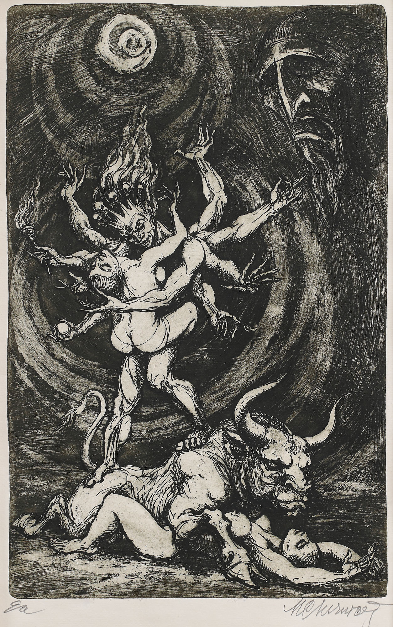 Scenă mitologică