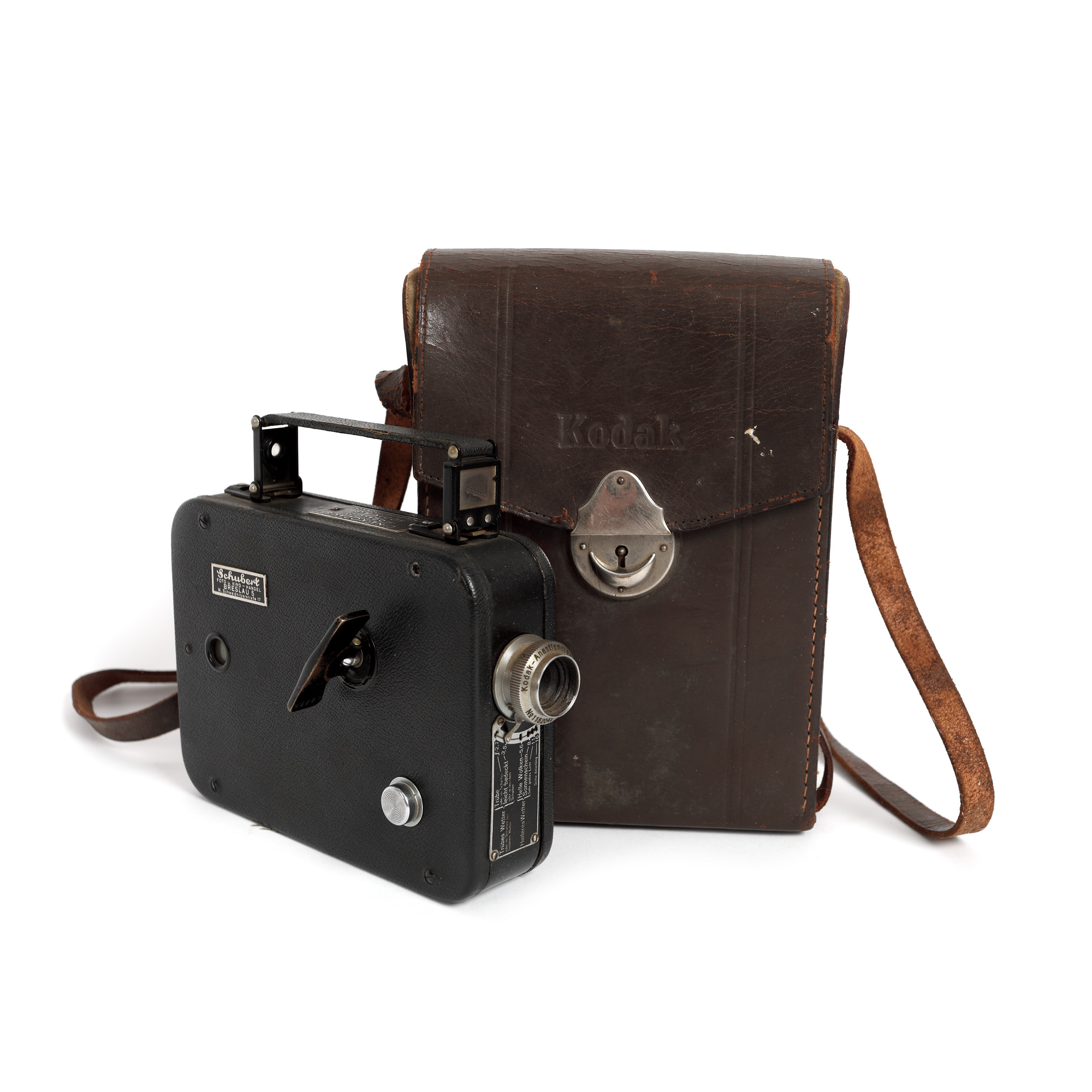 Cameră de filmat marca Kodac, 8mm, anii 1930-1940