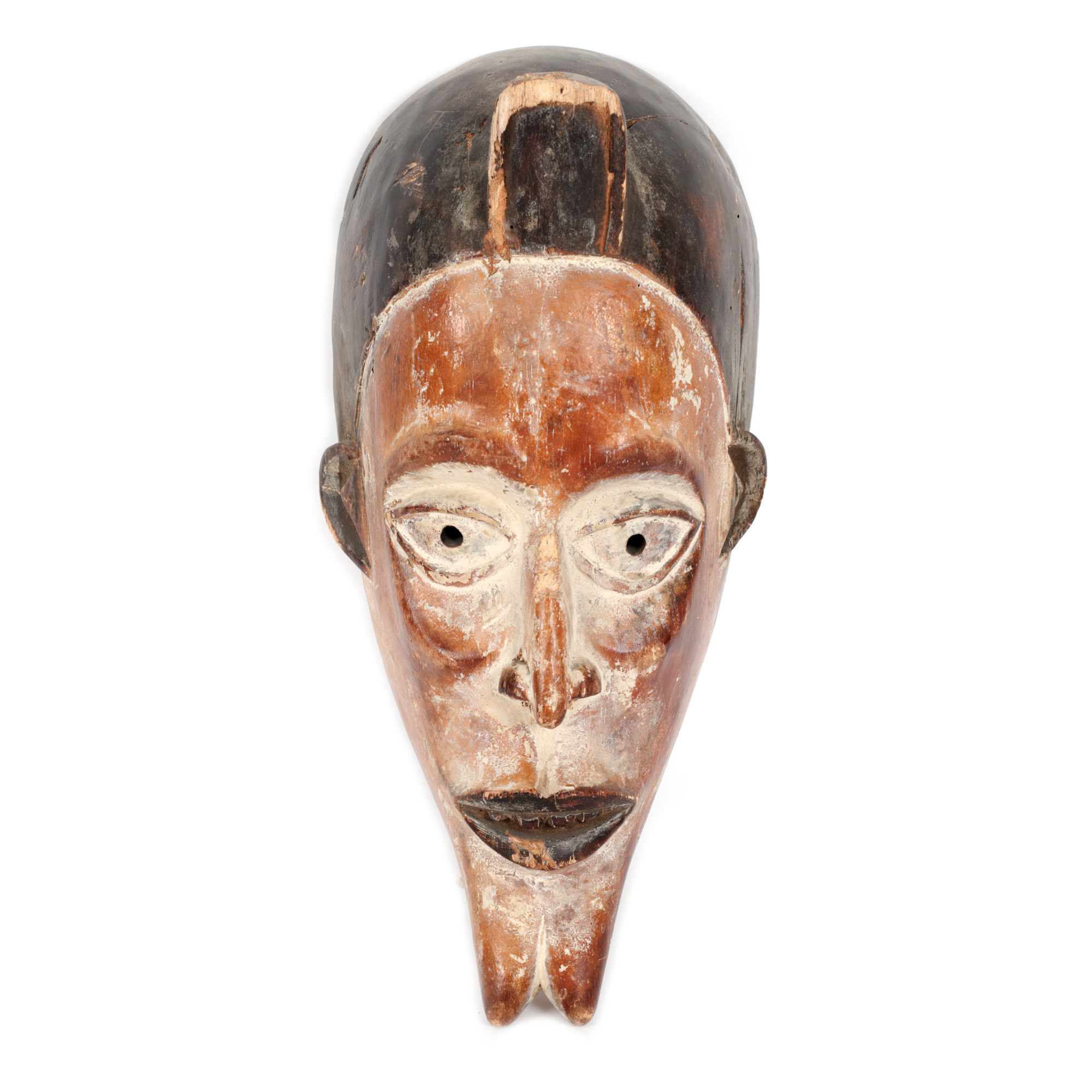 Mască tribală Bakongo, Congo, cca. 1940
