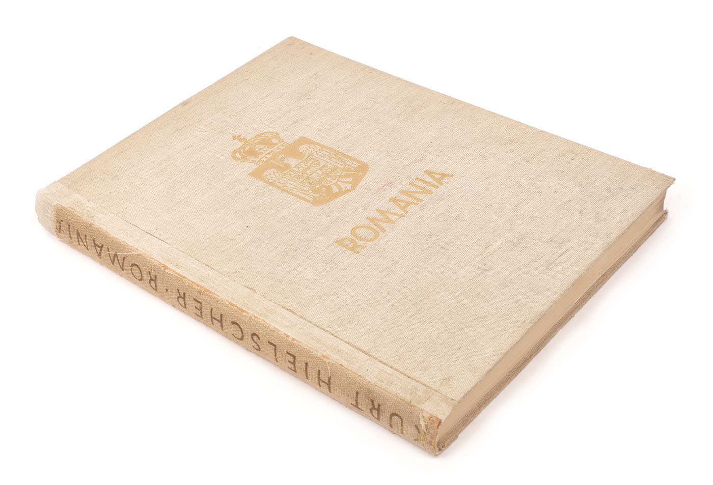 "România - natură, clădiri, viaţă populară", de Kurt Hielscher, Leipzig, 1933, provine din colecția ing Ion D. Ghica
