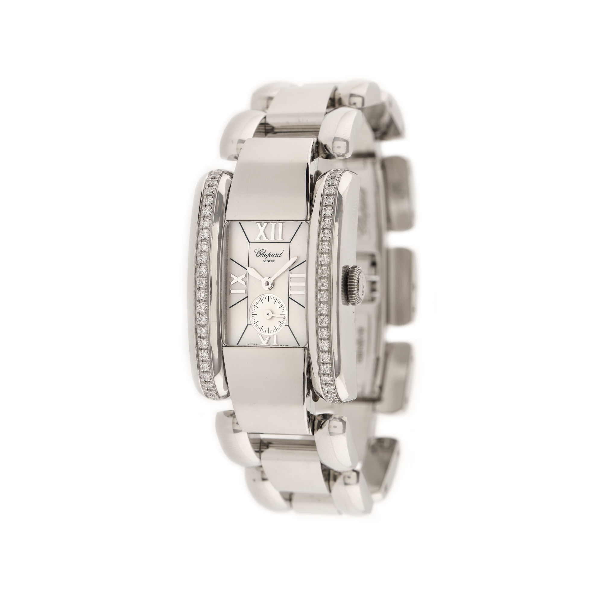 Chopard La Strada Diamond wristwatch, women, decorated with diamonds