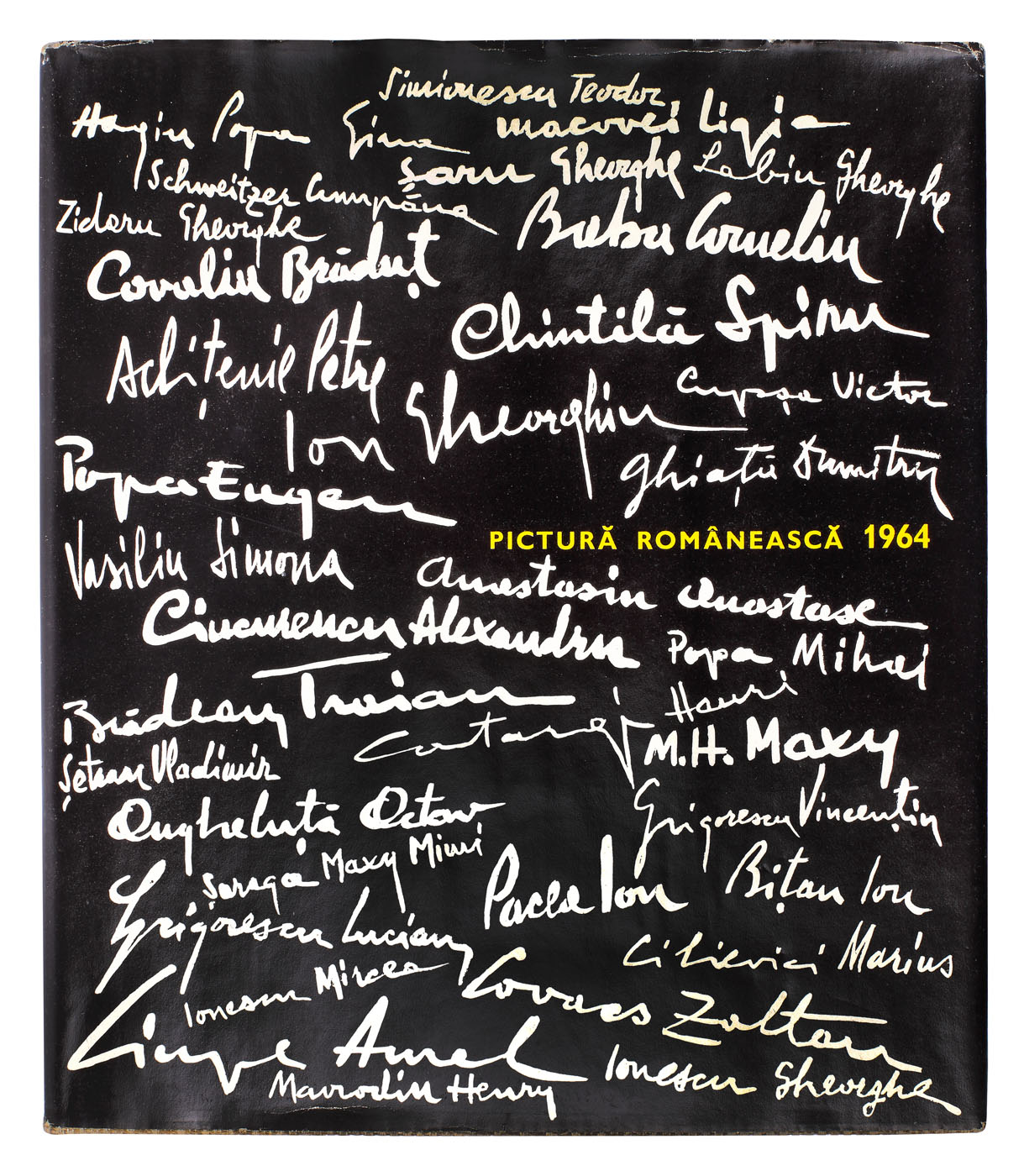 ”Pictura românească - 1964”, de Mircea Deac, București, 1965, cu dedicația autorului către scriitorul Eugen Barbu