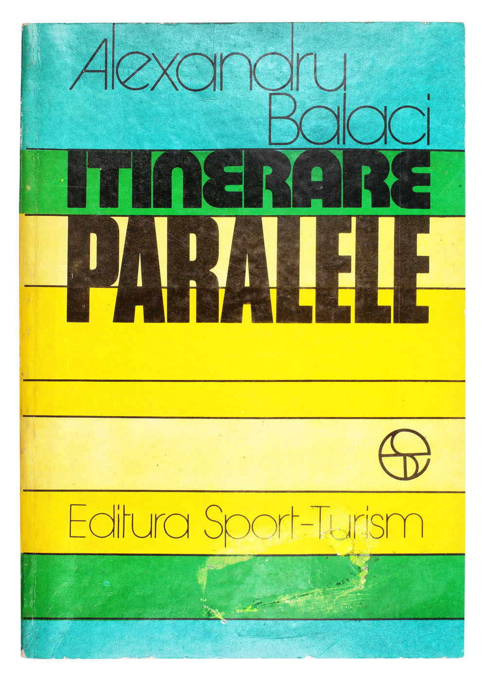 ”Itinerare paralele”, de Alexandru Balaci, București, 1981, cu dedicația autorului către scriitorul Eugen Barbu