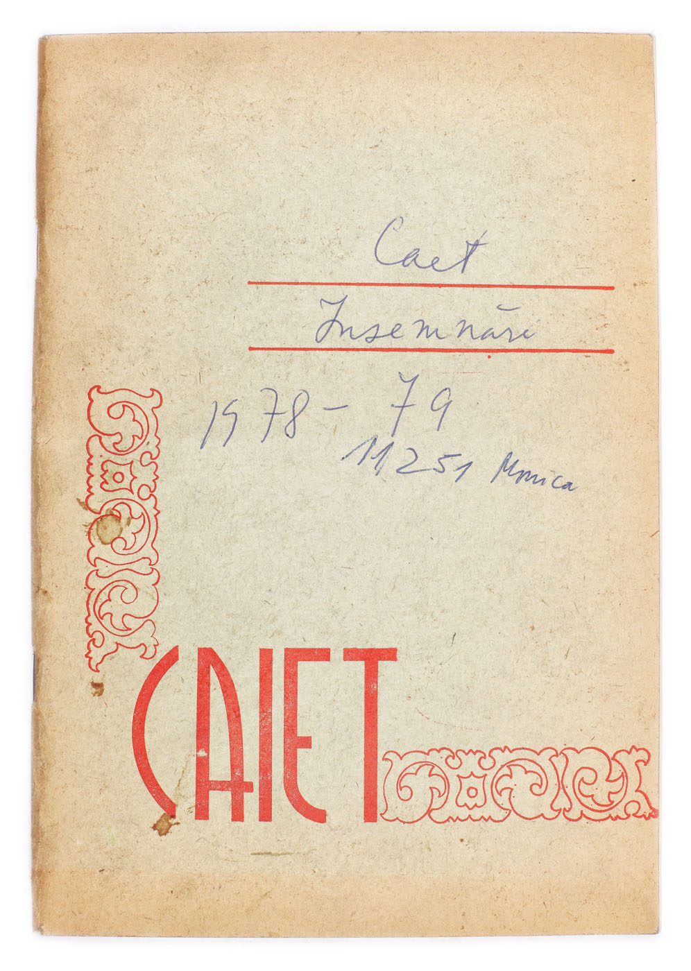 Caietul de însemnări al scriitorului Eugen Barbu, 1978-1979