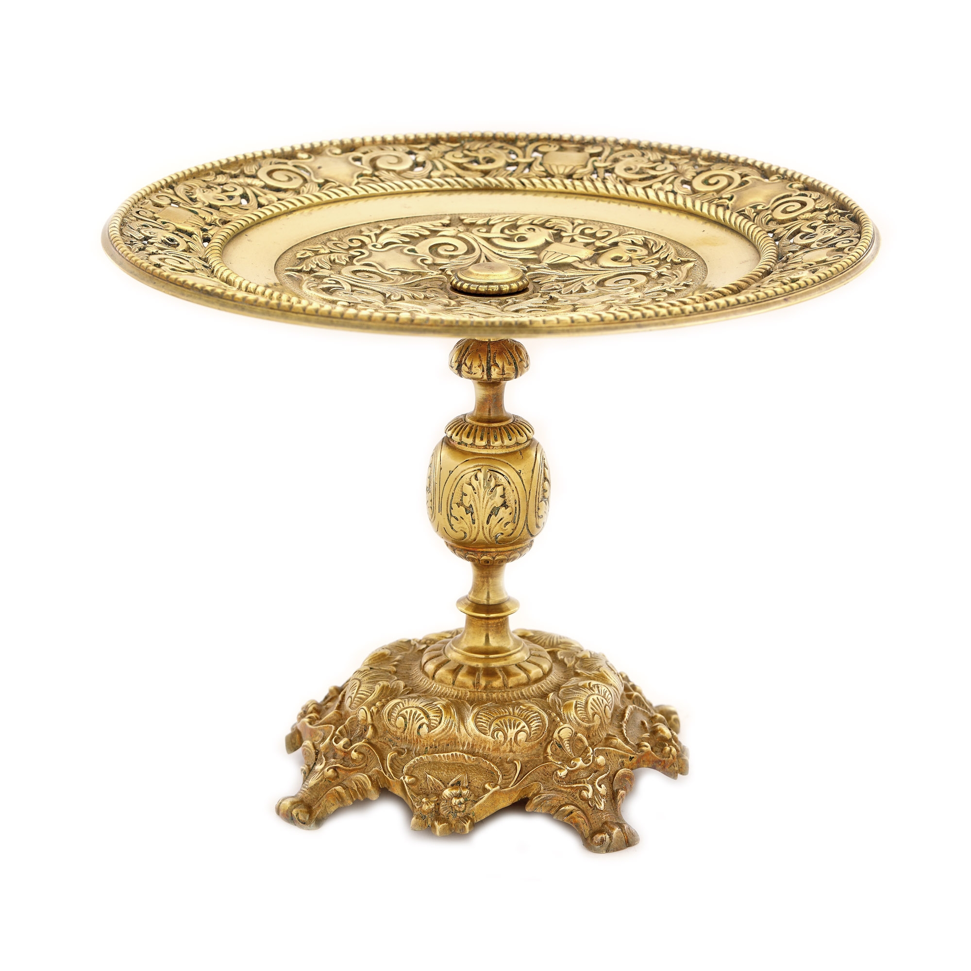 Tazza din bronz aurit, cu decor Neo-Renascentist, cca. 1860