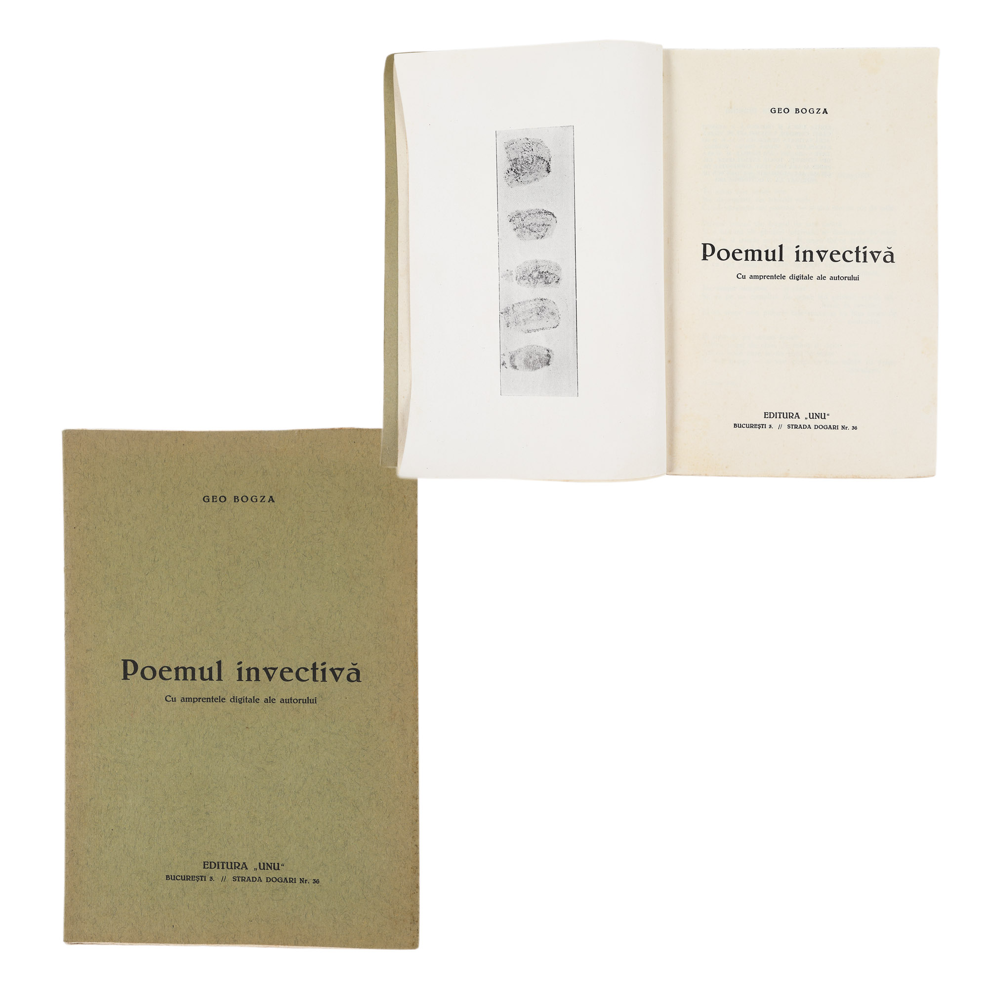 ”Poemul invectivă”, de Geo Bogza, București, 1933
